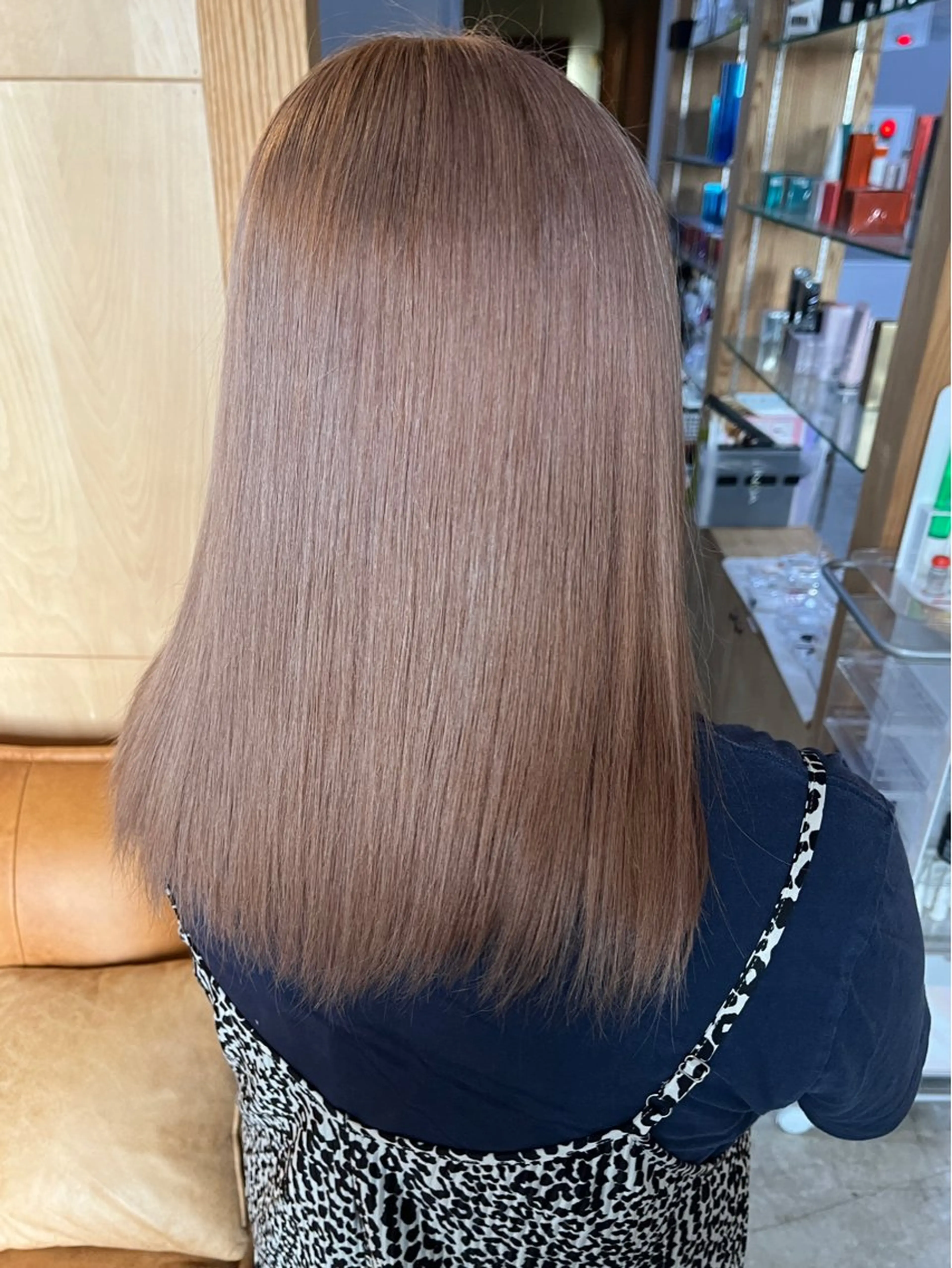 ミディアム miloc naha ナナカのヘアスタイル