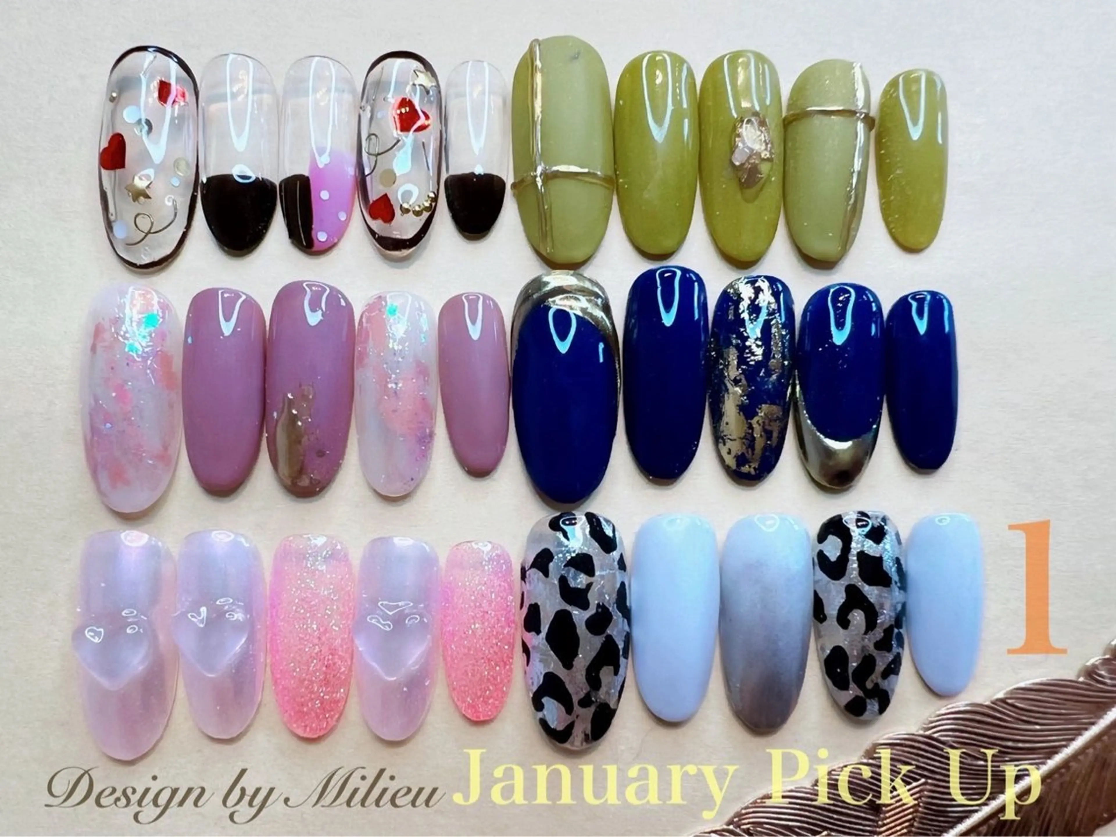 ネイル ハンドネイル 松永 稚奈のネイルデザイン