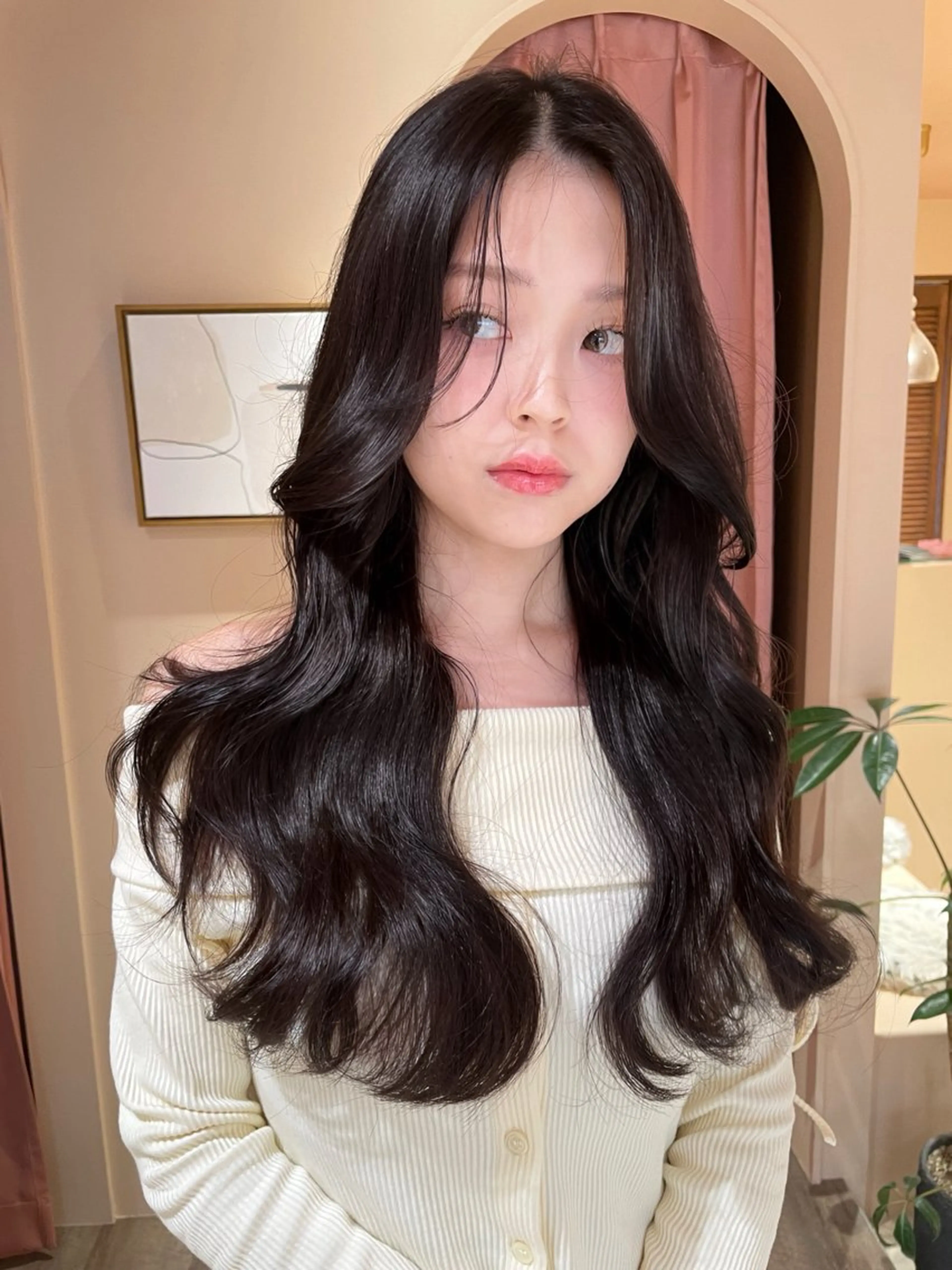 ロング 髙塚碧🇰🇷 韓国ヘア🎗️のヘアスタイル