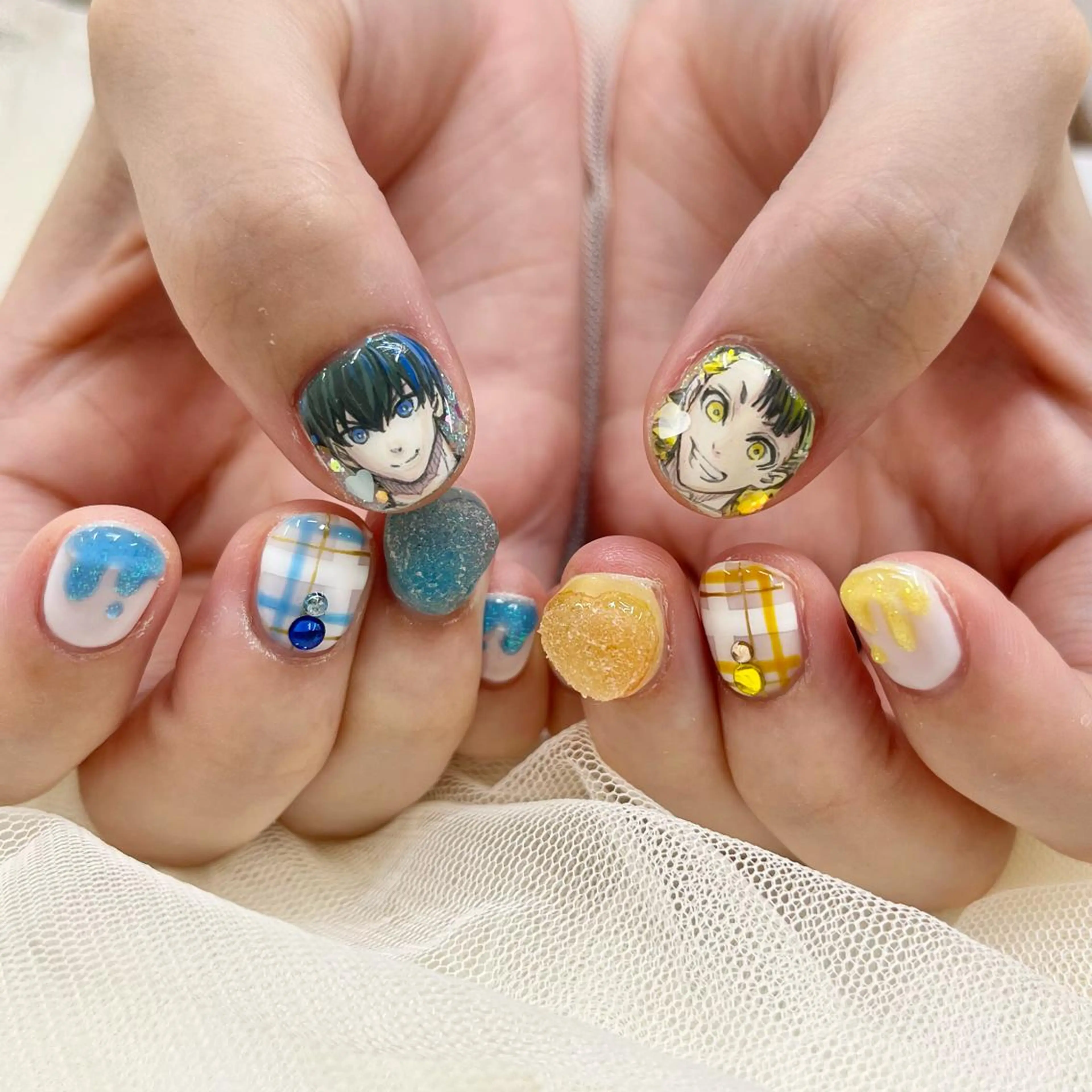 ショート ハンドネイル 池袋痛ネイル Nok. 渡辺のネイルデザイン