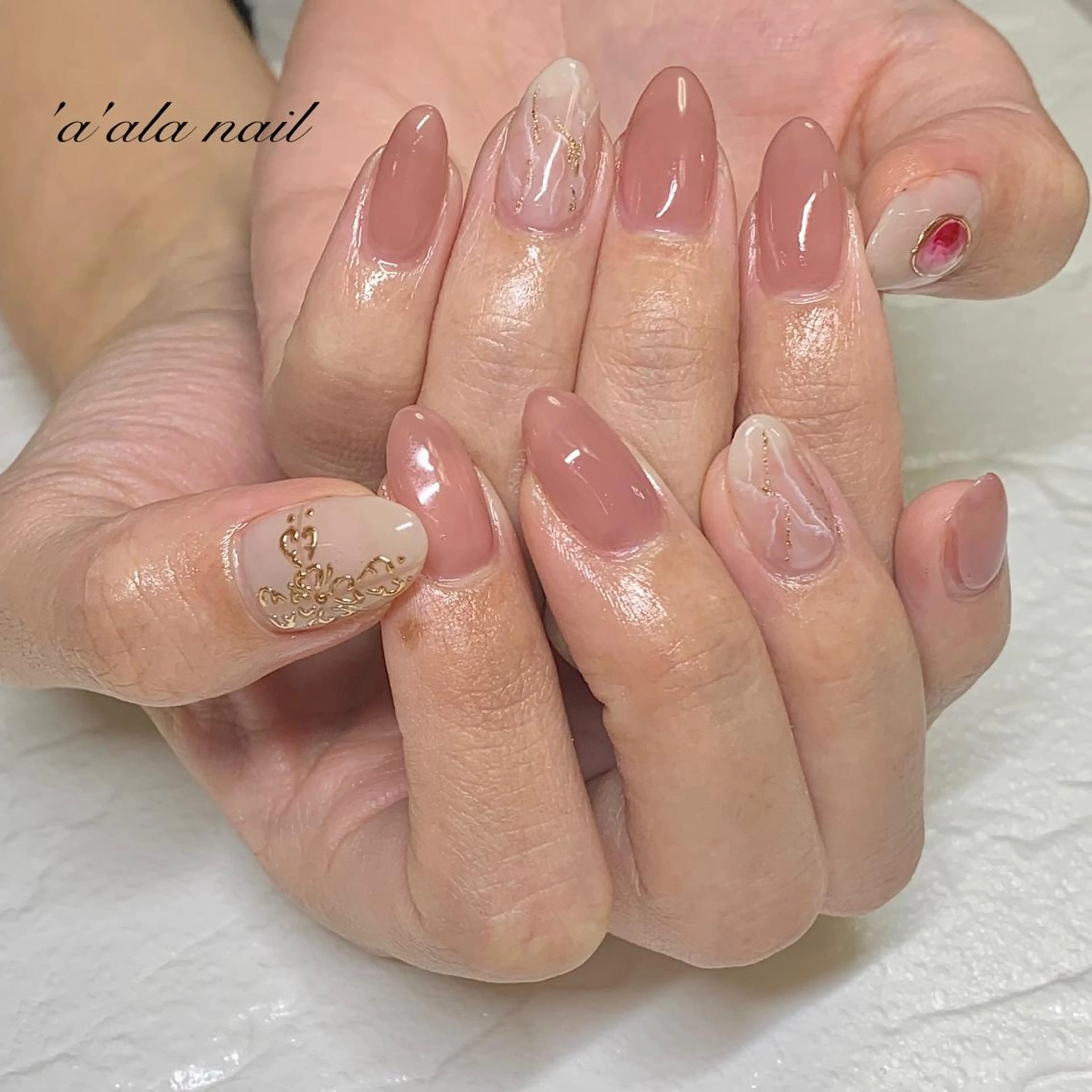 ネイル 'a'ala nailのネイルデザイン