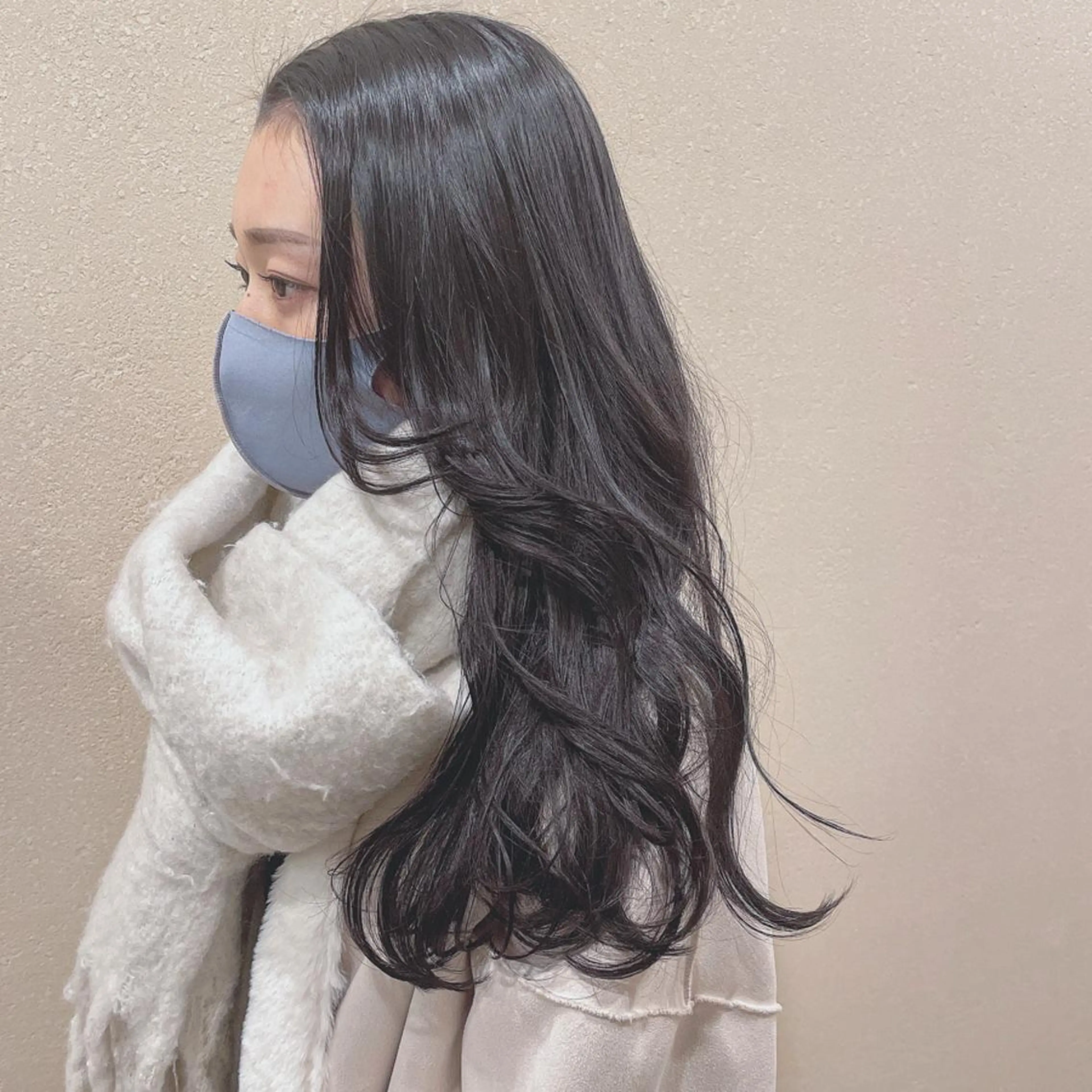 ロング カラー ブルーカラー バイオレットカラー eyl ~ｴｲﾙ~所属・赤味消し髪質改善特化 🫧eyl西梅田🫧のヘアスタイル