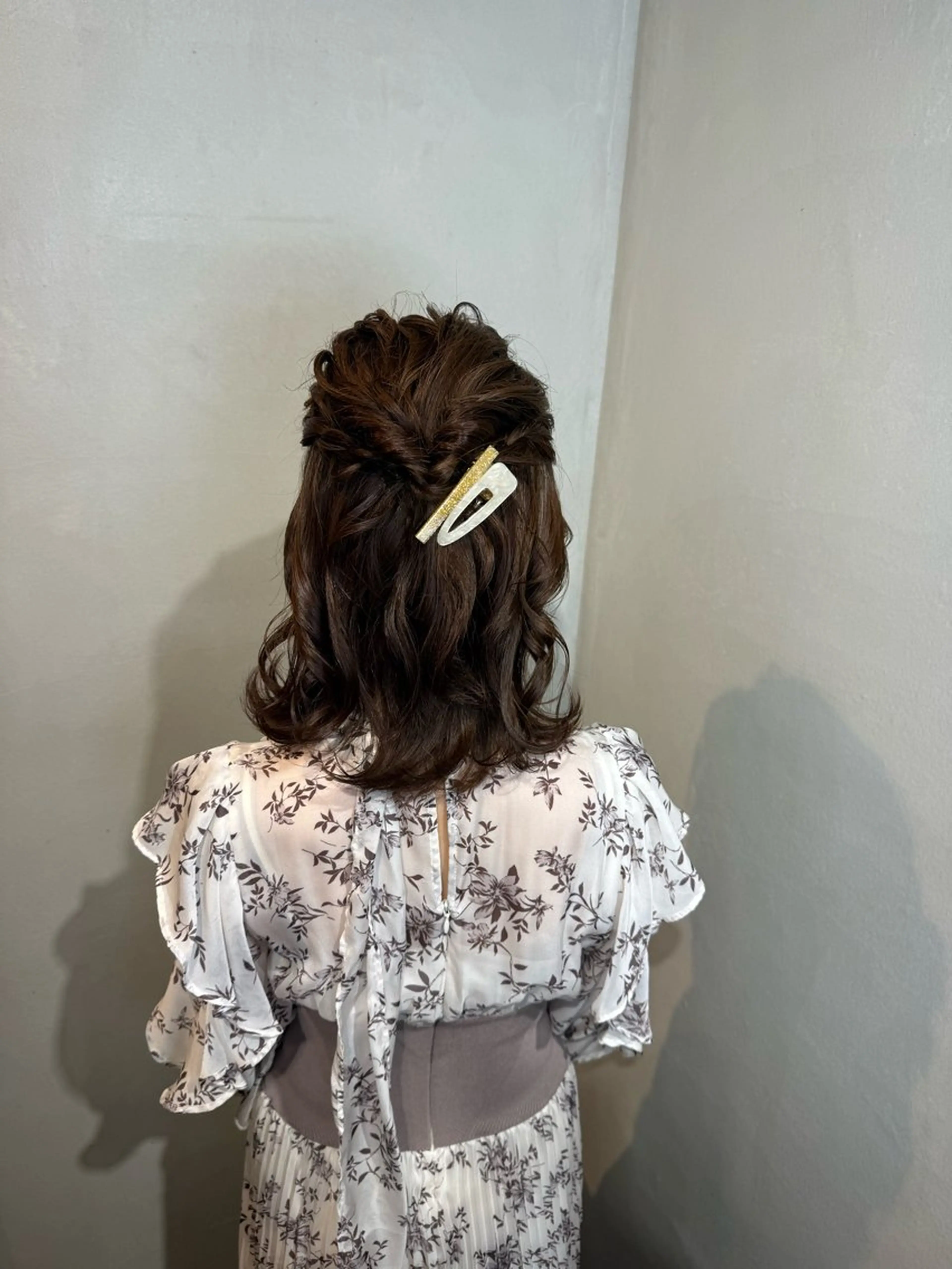 ミディアム ヘアアレンジ ヘアセット 💖ERI💖/酸性 ストレートNo.1のヘアスタイル