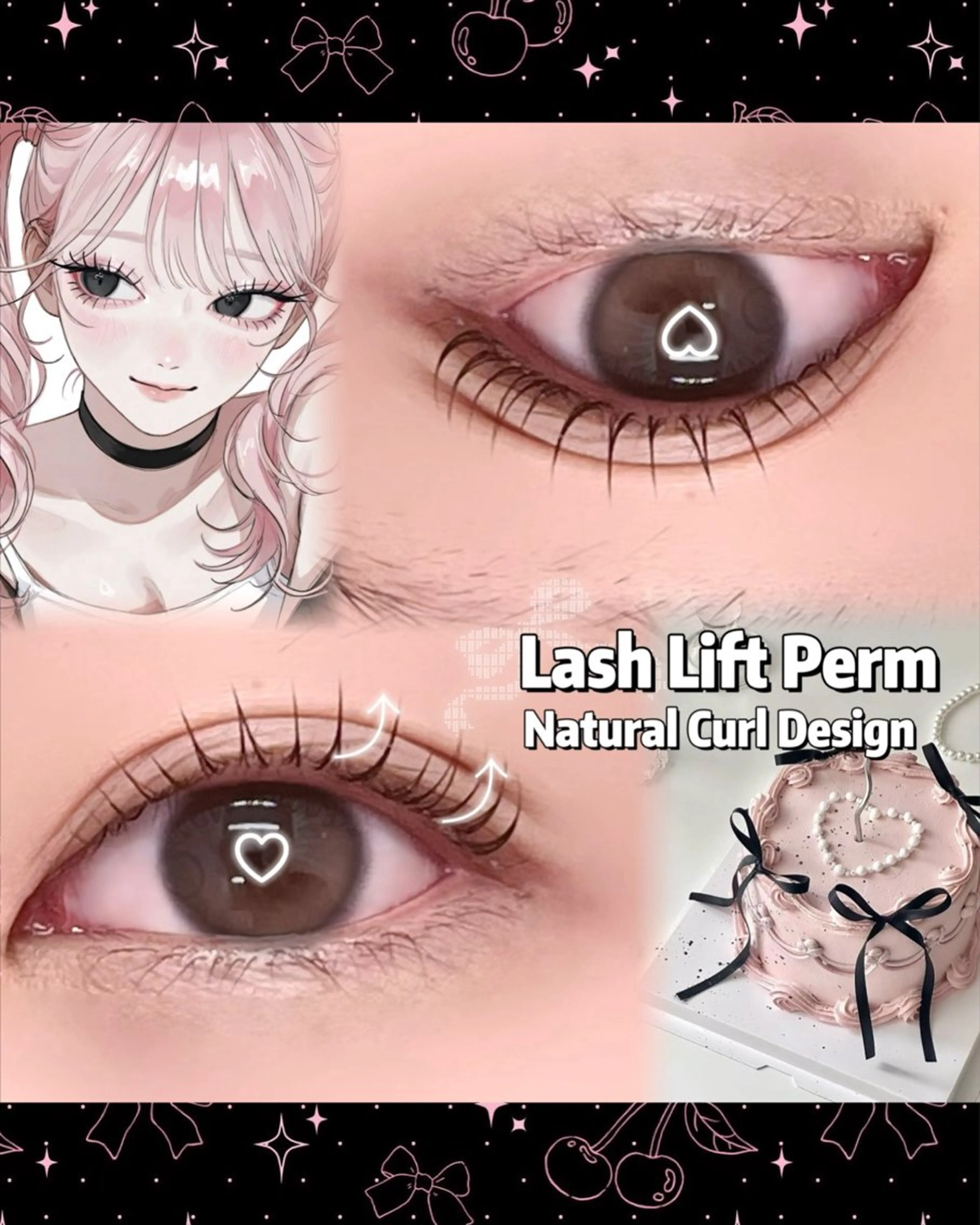 マツエク・マツパ 一重×まつ毛パーマ マツパ 🌙Rebecca ERINA🐈‍⬛のマツエク・マツパデザイン