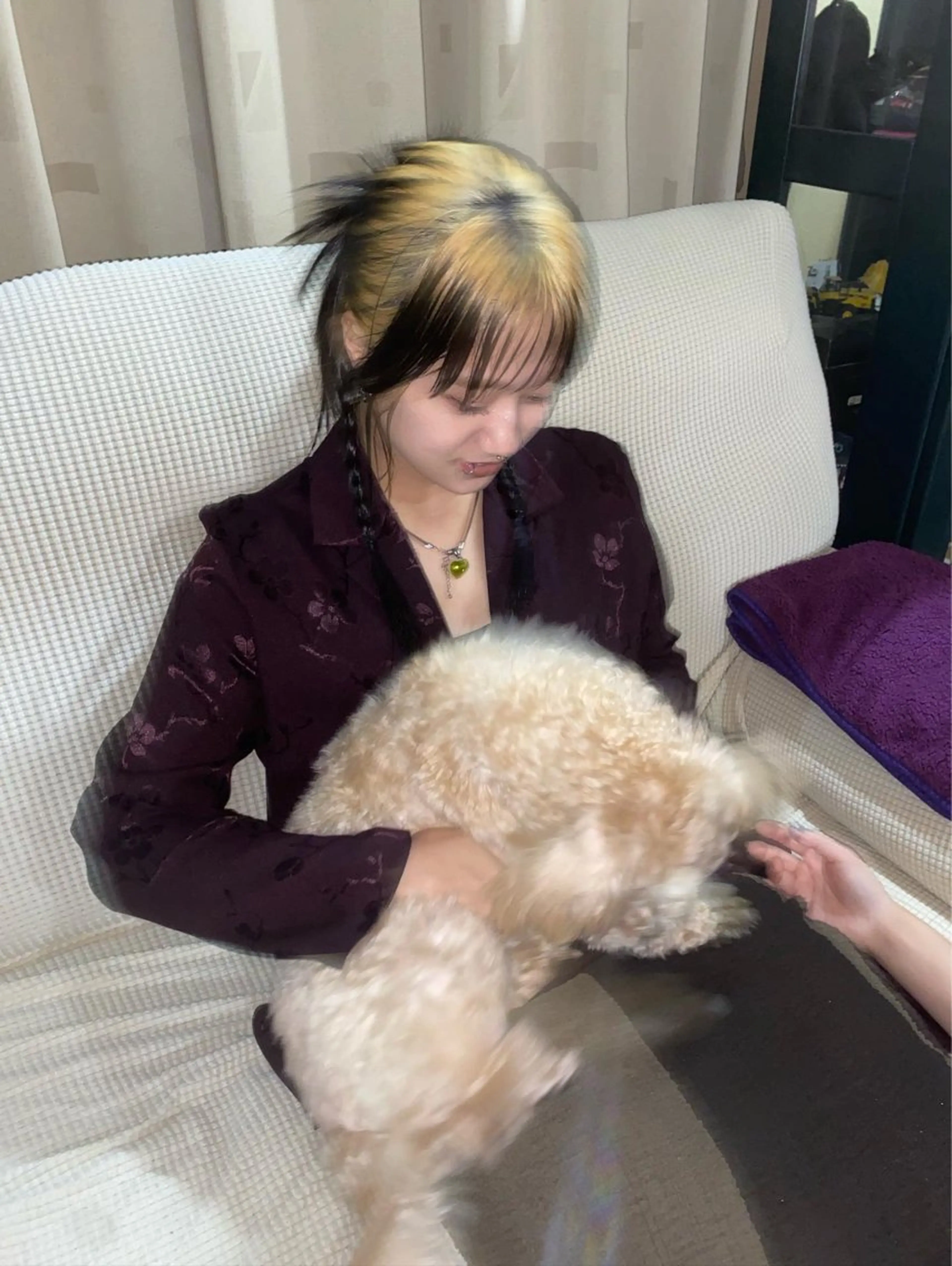 ロング カラー カット ヘアカラー 圧倒的デザイン力 店長🎨RENAのヘアスタイル