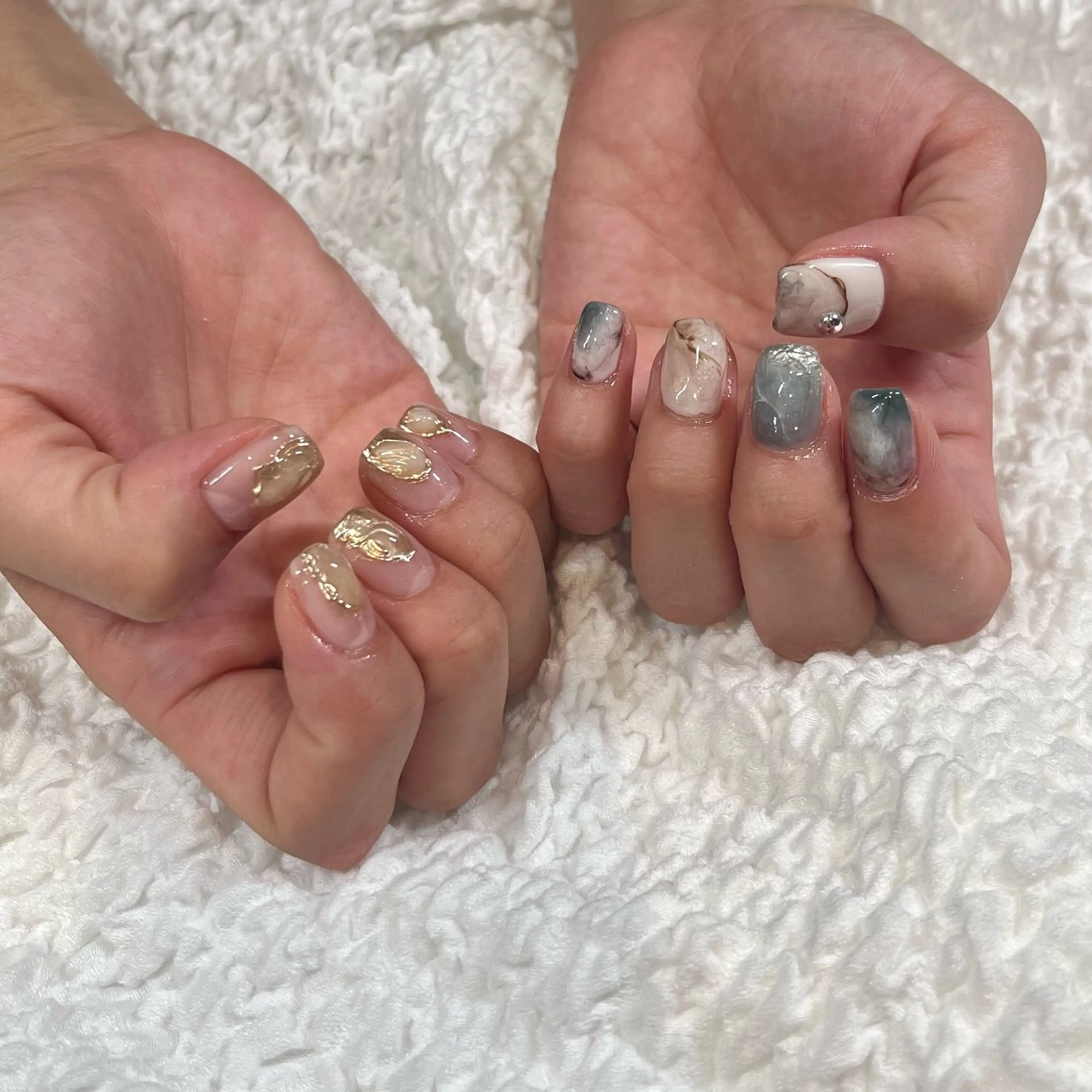 ネイル ハンドネイル earth小山店 𝙍𝙖𝙣のネイルデザイン