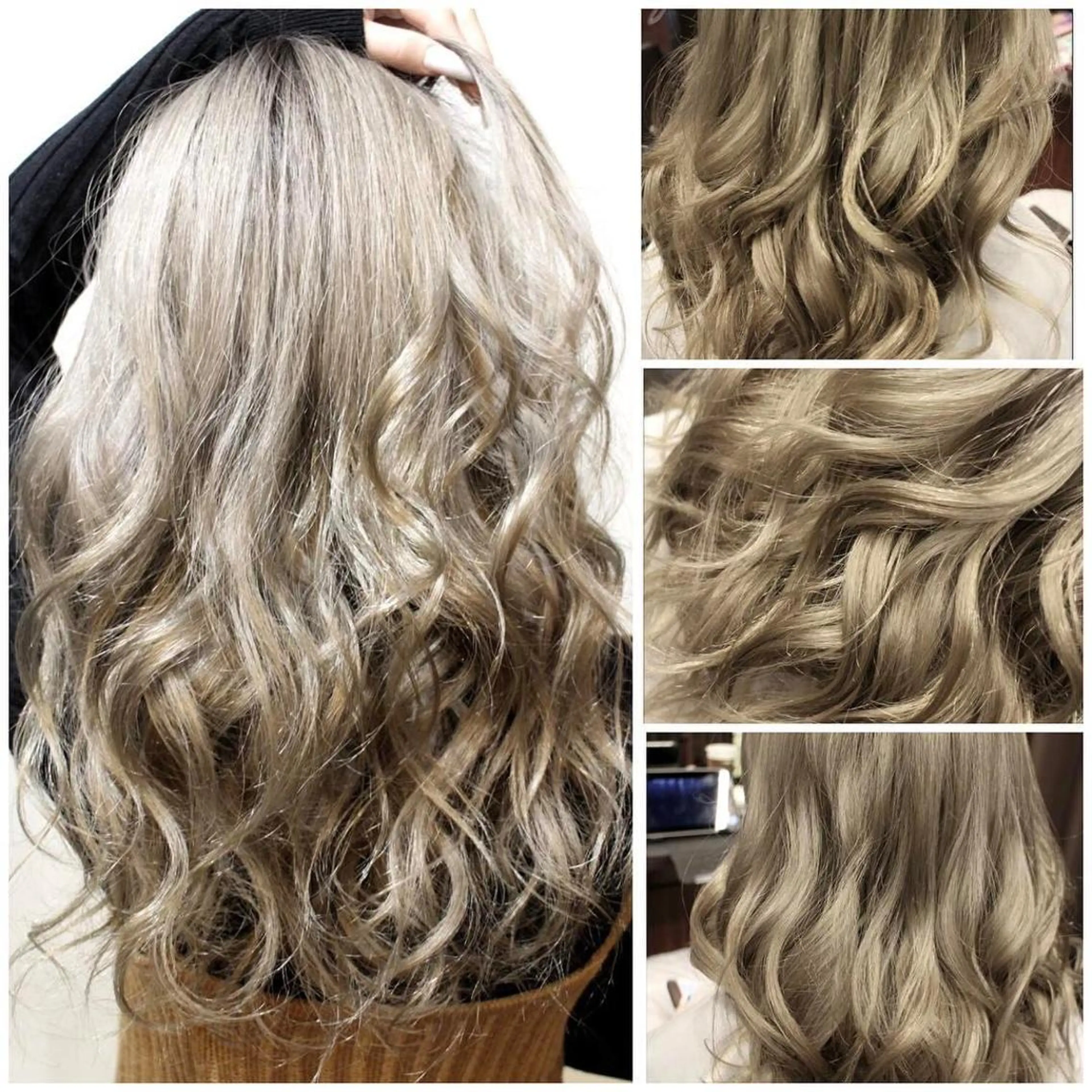 ミディアム カラー ヘアアレンジ アッシュ ブリーチ 透明感カラー カット ヘアカラー トリートメント 次世代シールエクステ 錦糸町 小泉 朋之のヘアスタイル