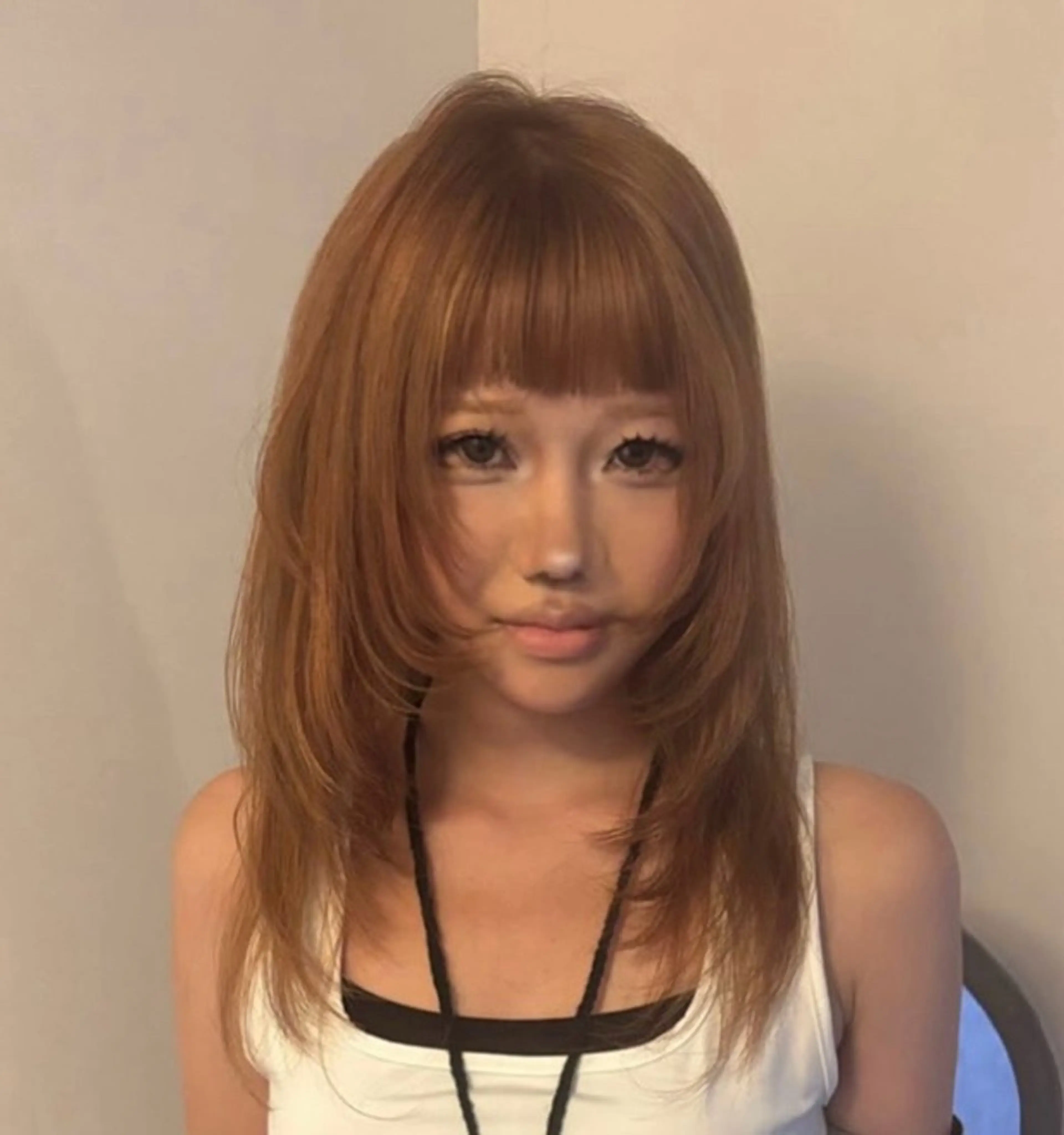 ロング カラー ヘアカラー にちか /似合う個性派カラーのヘアスタイル