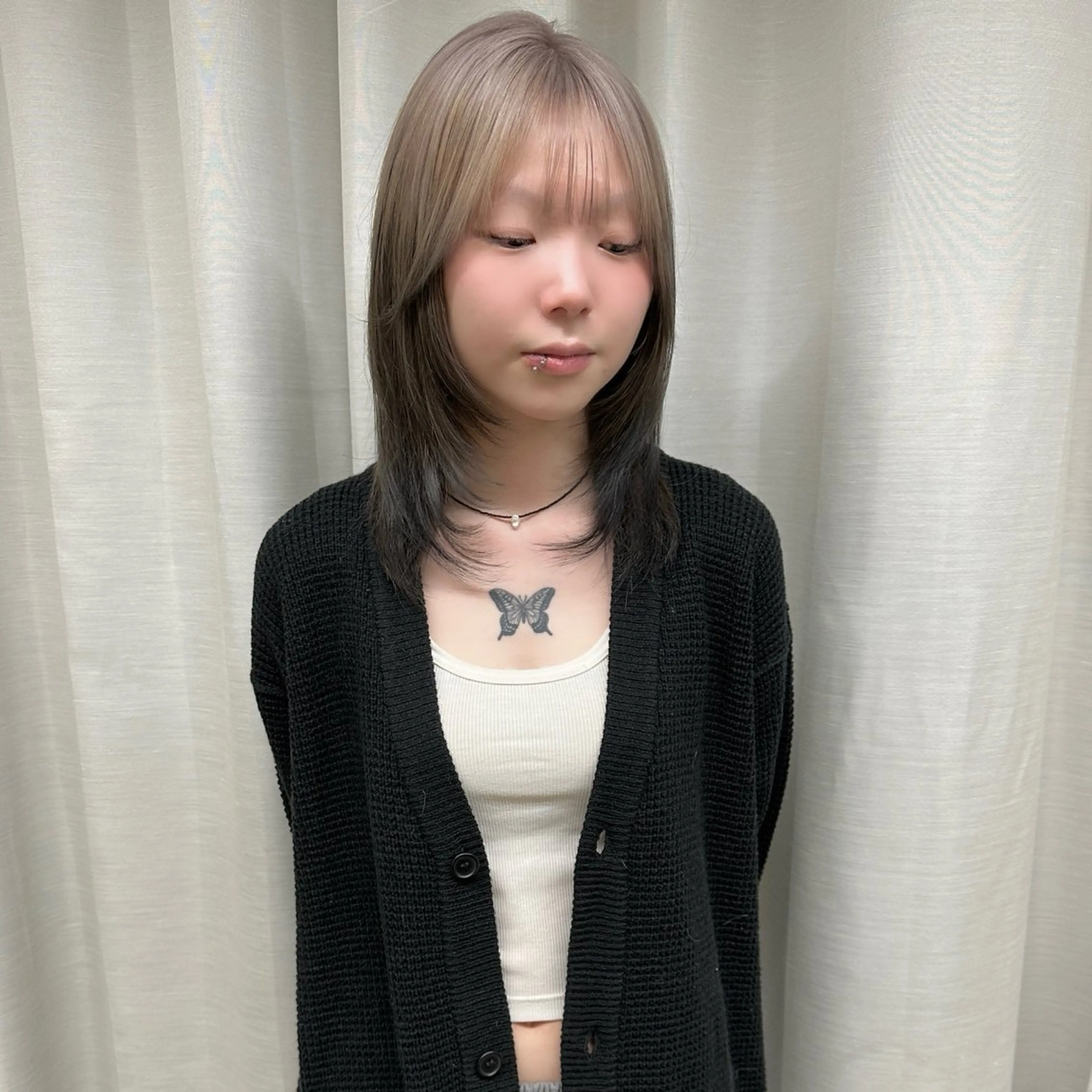 カット+ブリーチ+カラーの写真