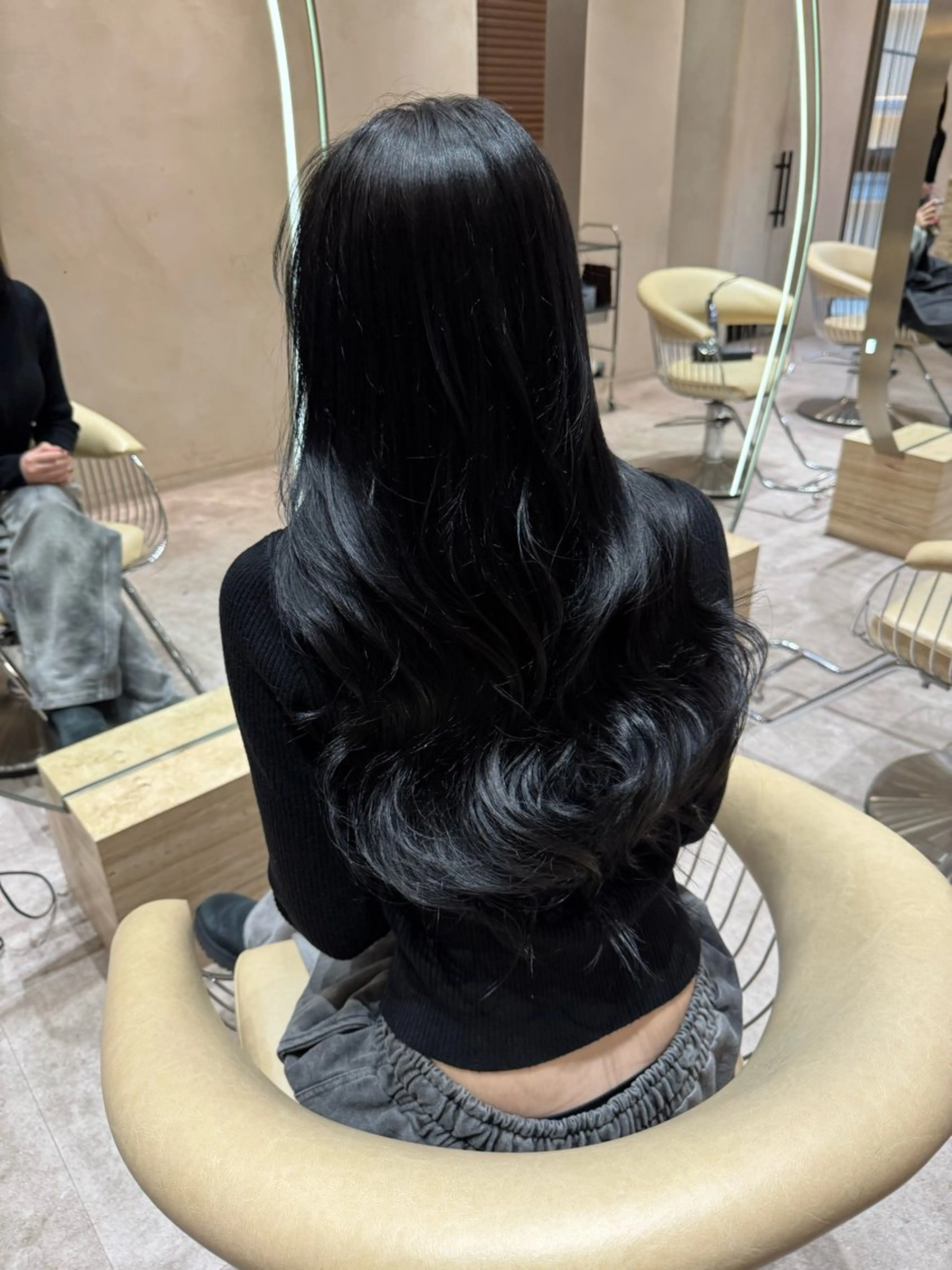 セミロング カット ヘアカラー トリートメント 韓国ヘア/館林美容室 /髪質改善/涼のヘアスタイル
