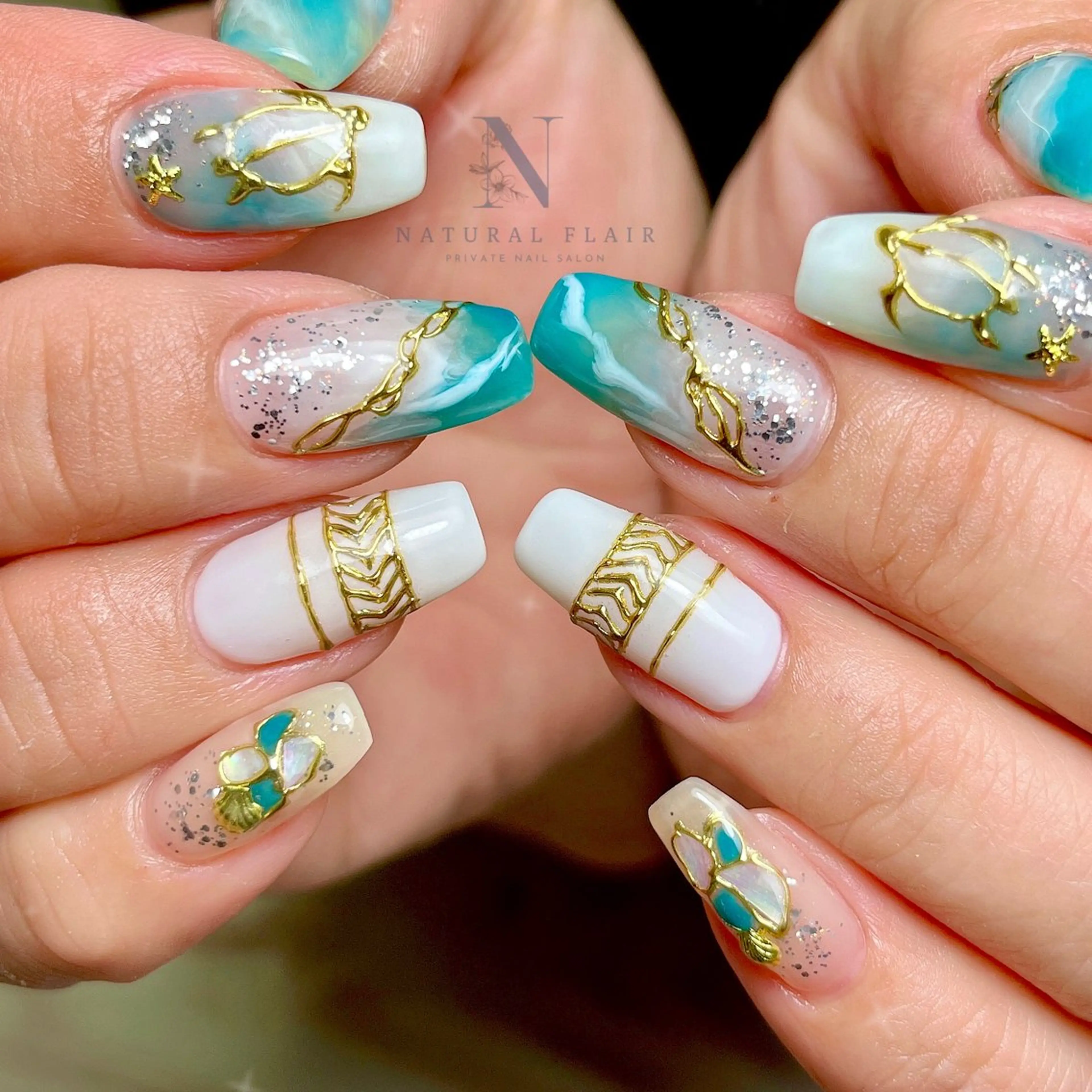 ネイル natural flairのネイルデザイン