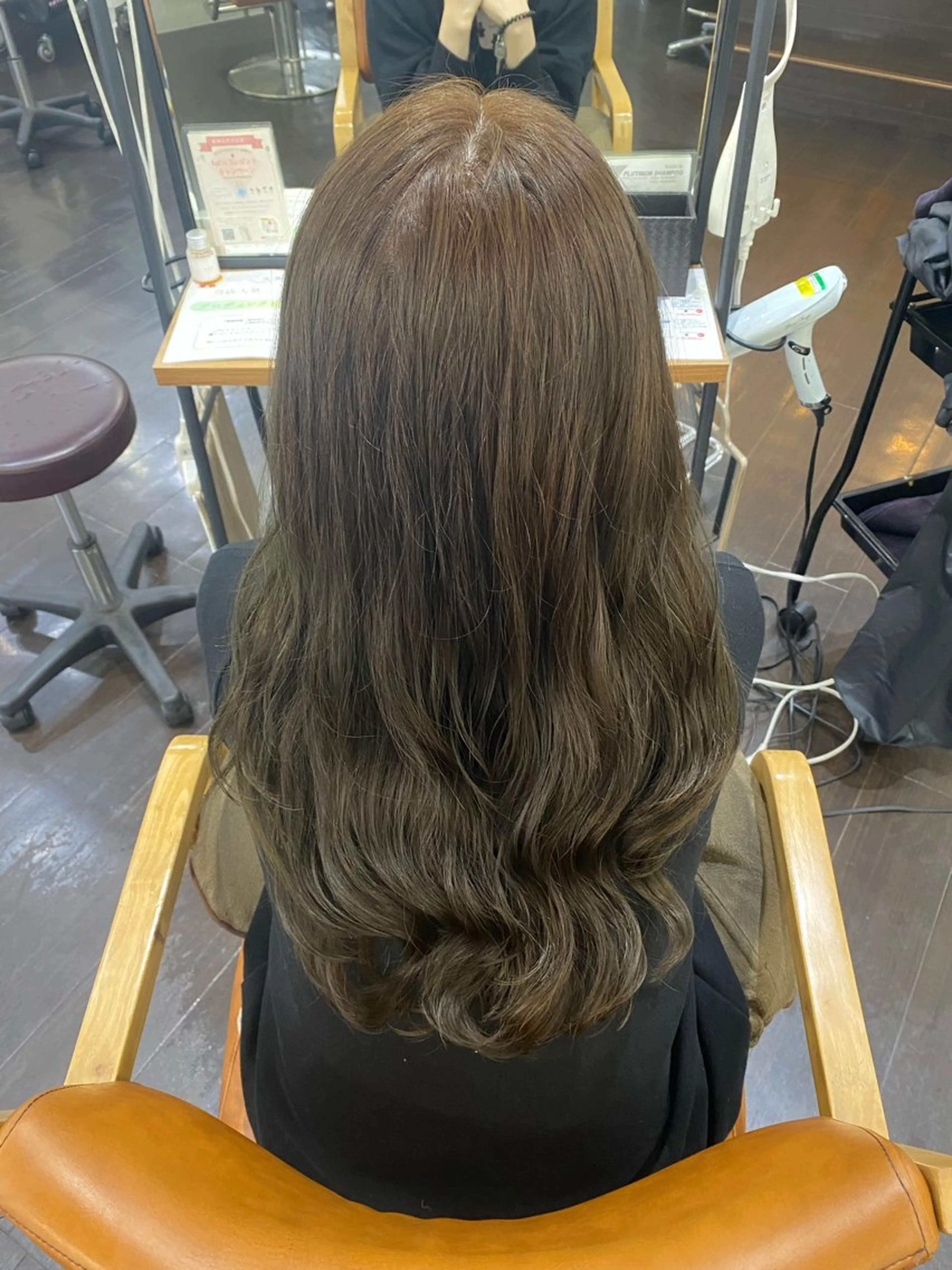 ロング カラー ヘアアレンジ 🍒ᩚ名駅/艶髪 縮毛矯正/あゆ🍒ᩚのヘアスタイル