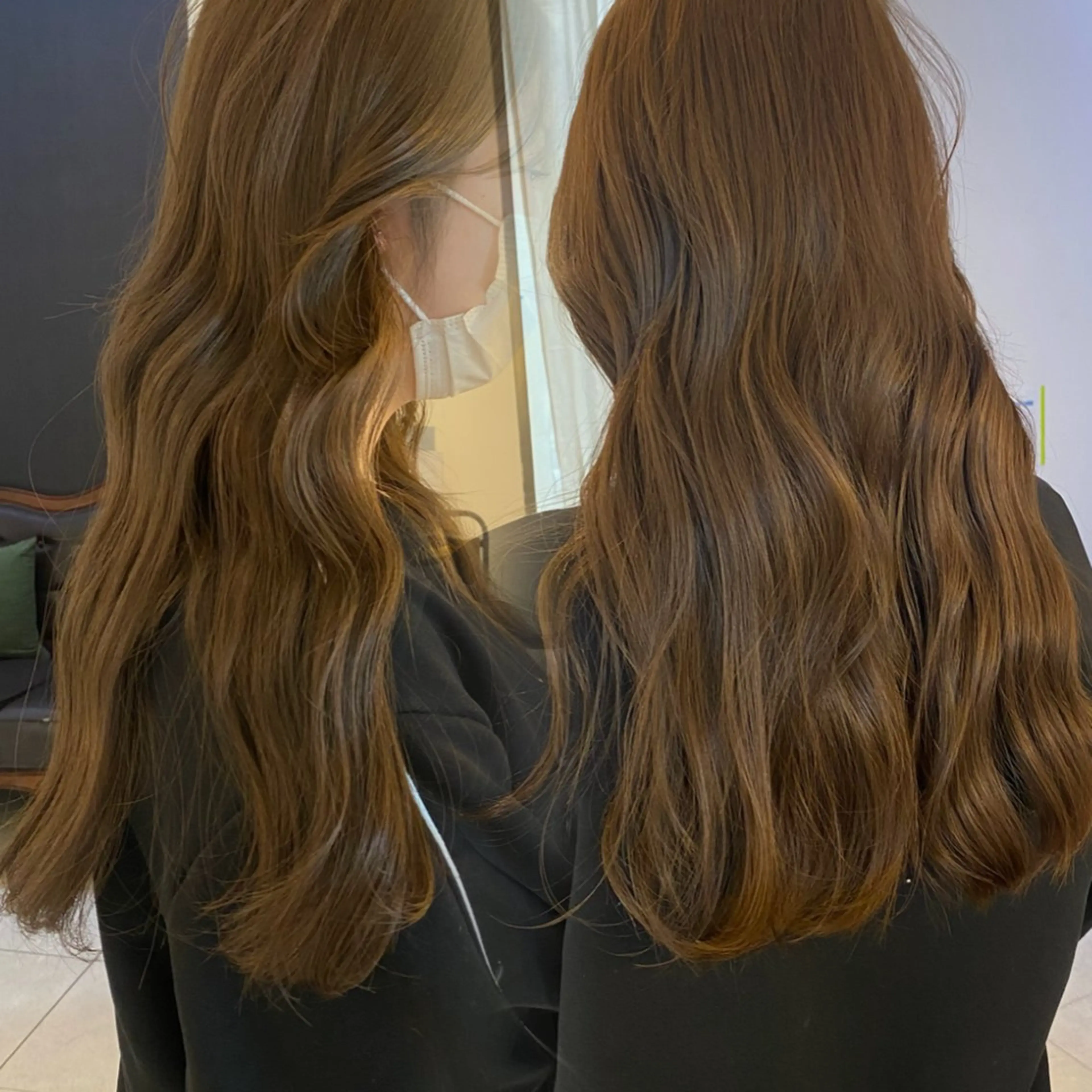 ロング カラー カット ヘアカラー トリートメント mai / linoah˚✧のヘアスタイル