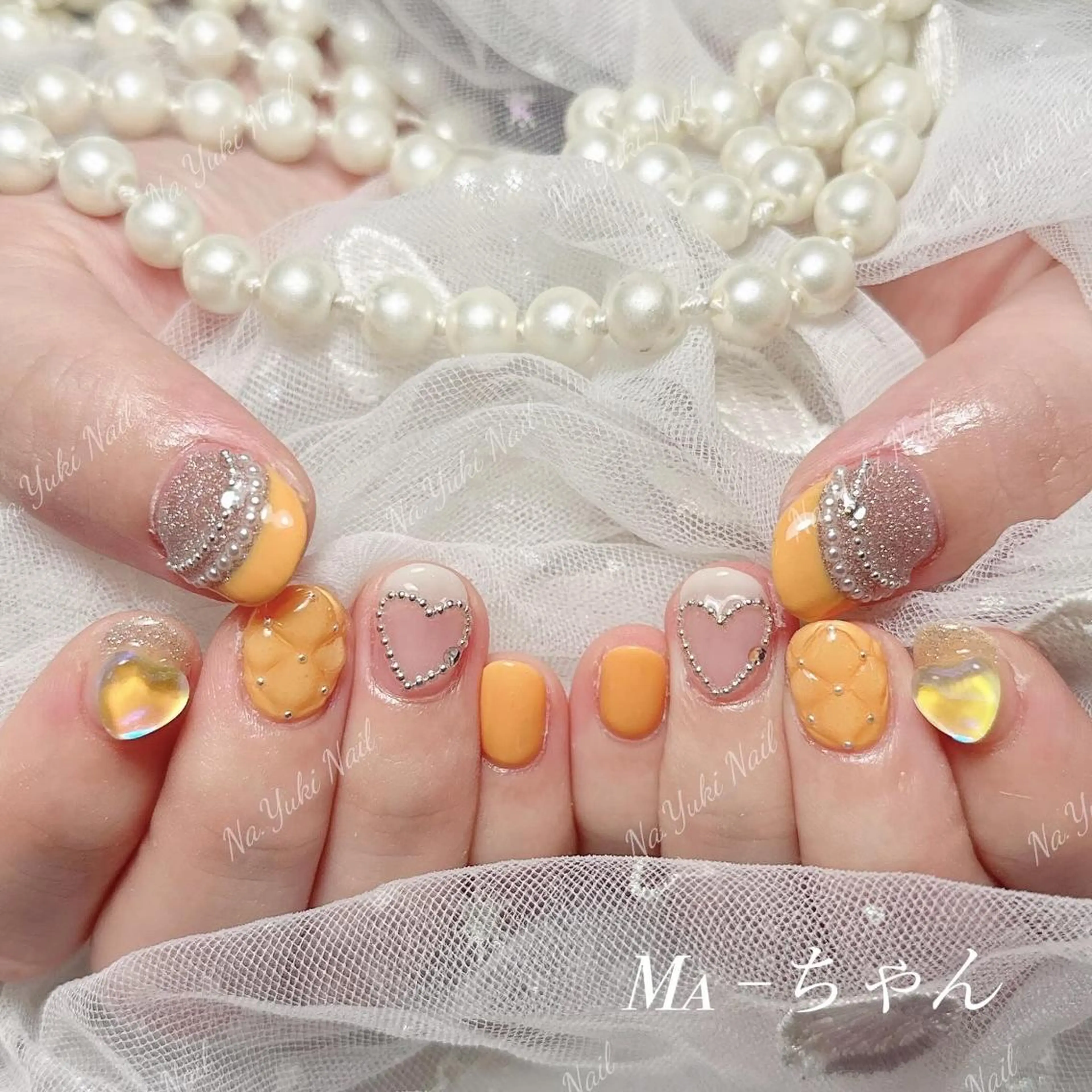 ネイル ハンドネイル ハンドケア YUKI 💗 渋谷店のネイルデザイン