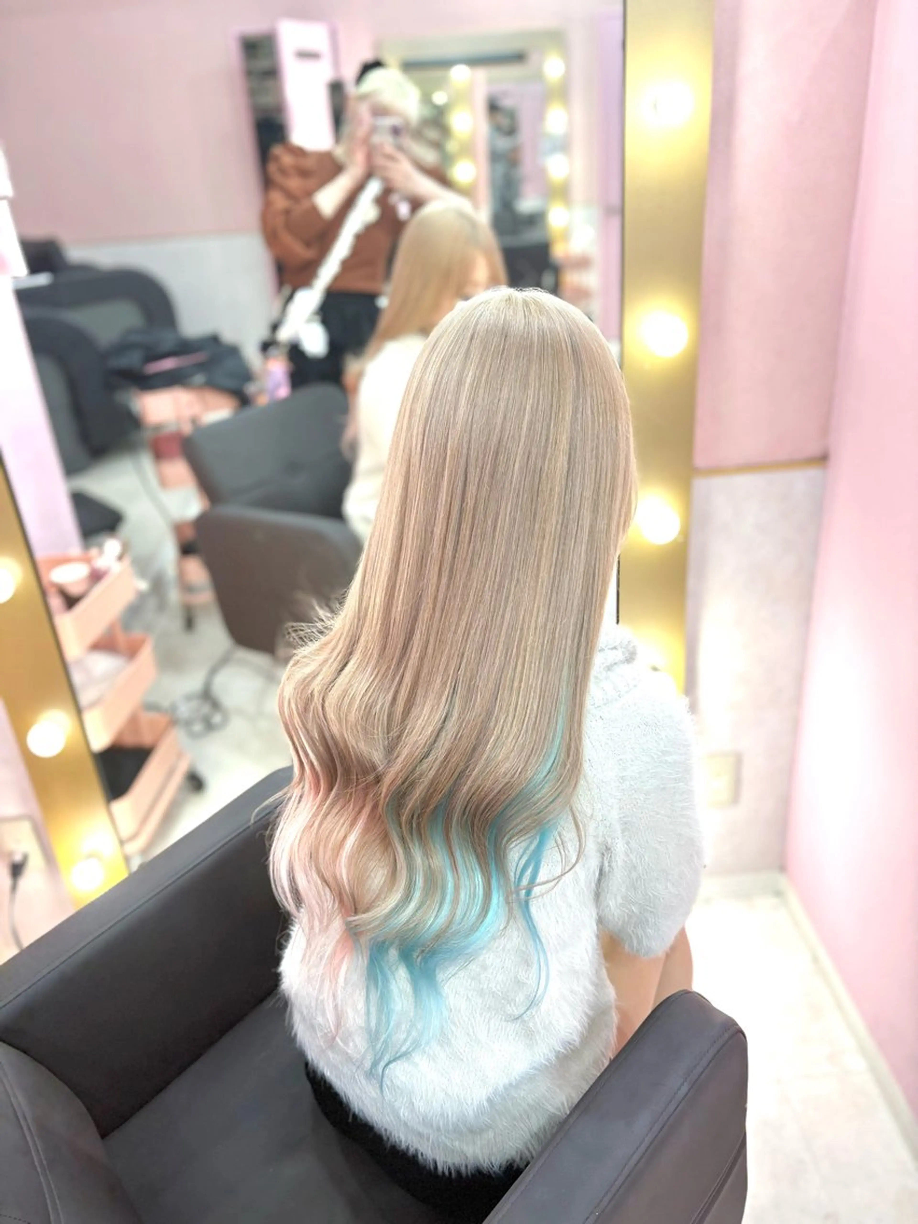 ロング カラー 甘ふわgirly🎀 ハイトーン🤍Ramのヘアスタイル