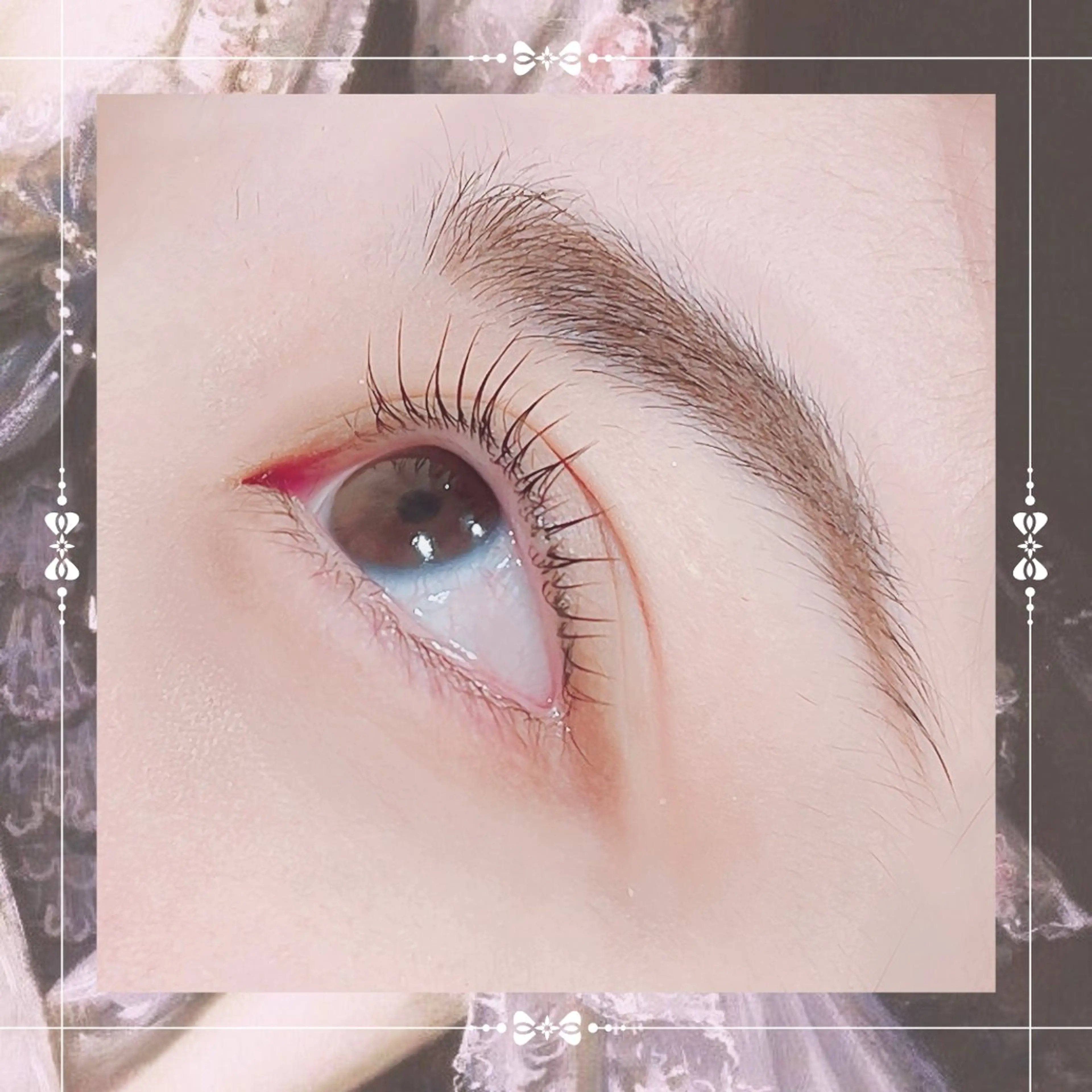 大人気✨ぱっちり束感まつげパーマ꧁꒰ঌ¥3,300໒꒱꧂の写真