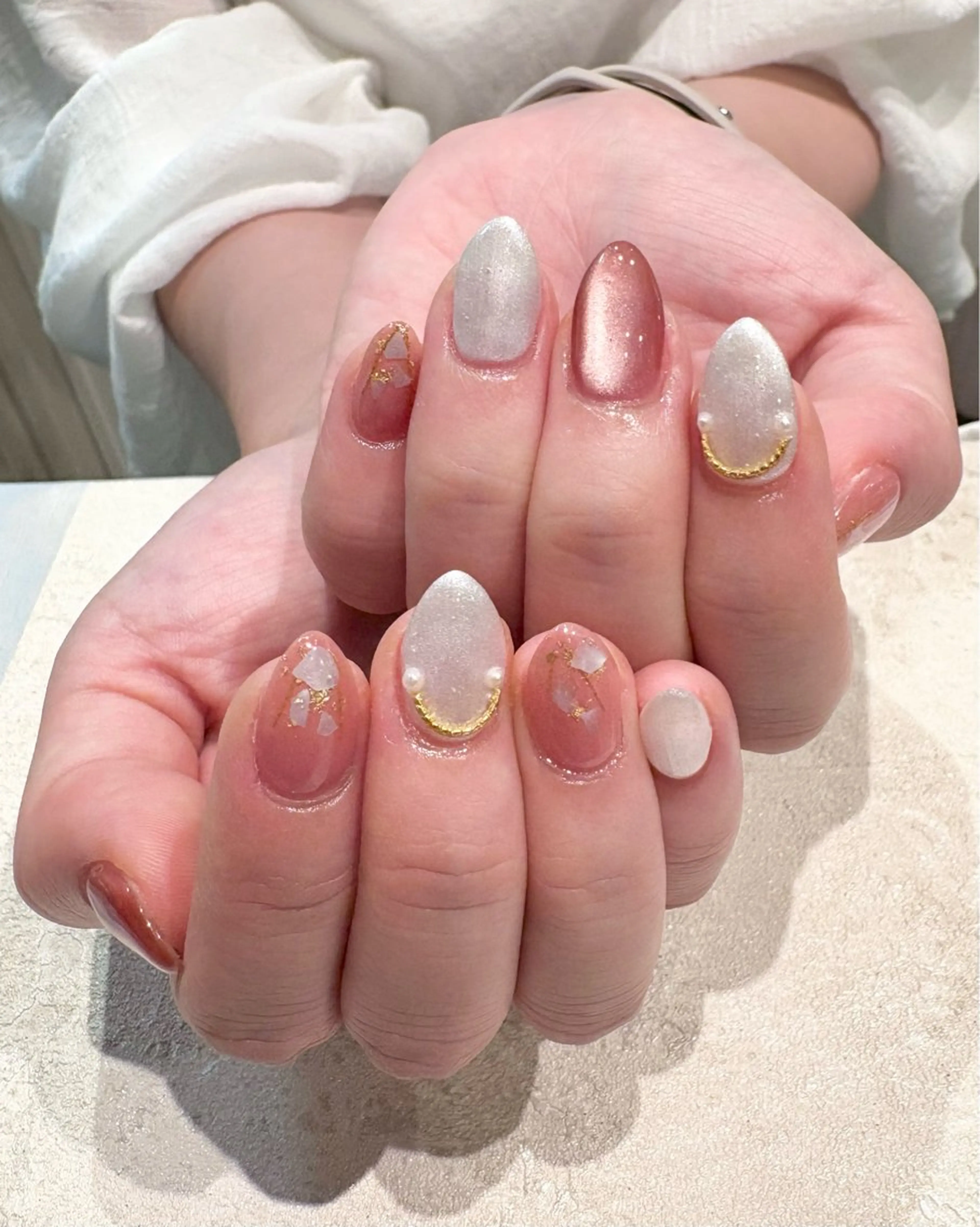 ネイル ハンドネイル ecrin 💎 mayuのネイルデザイン