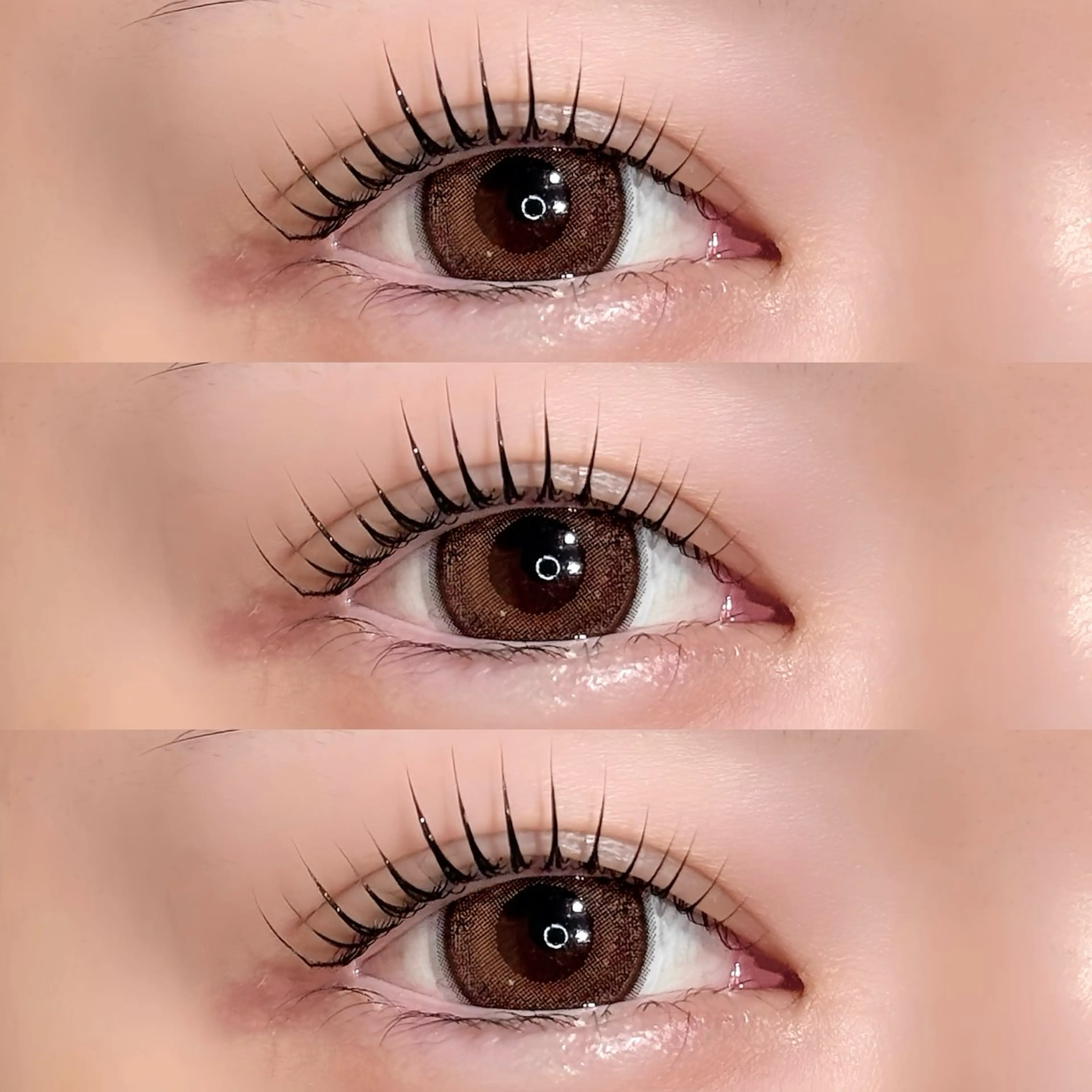 マツエク・マツパ マツパ NANAMI🖤 ‎のマツエク・マツパデザイン