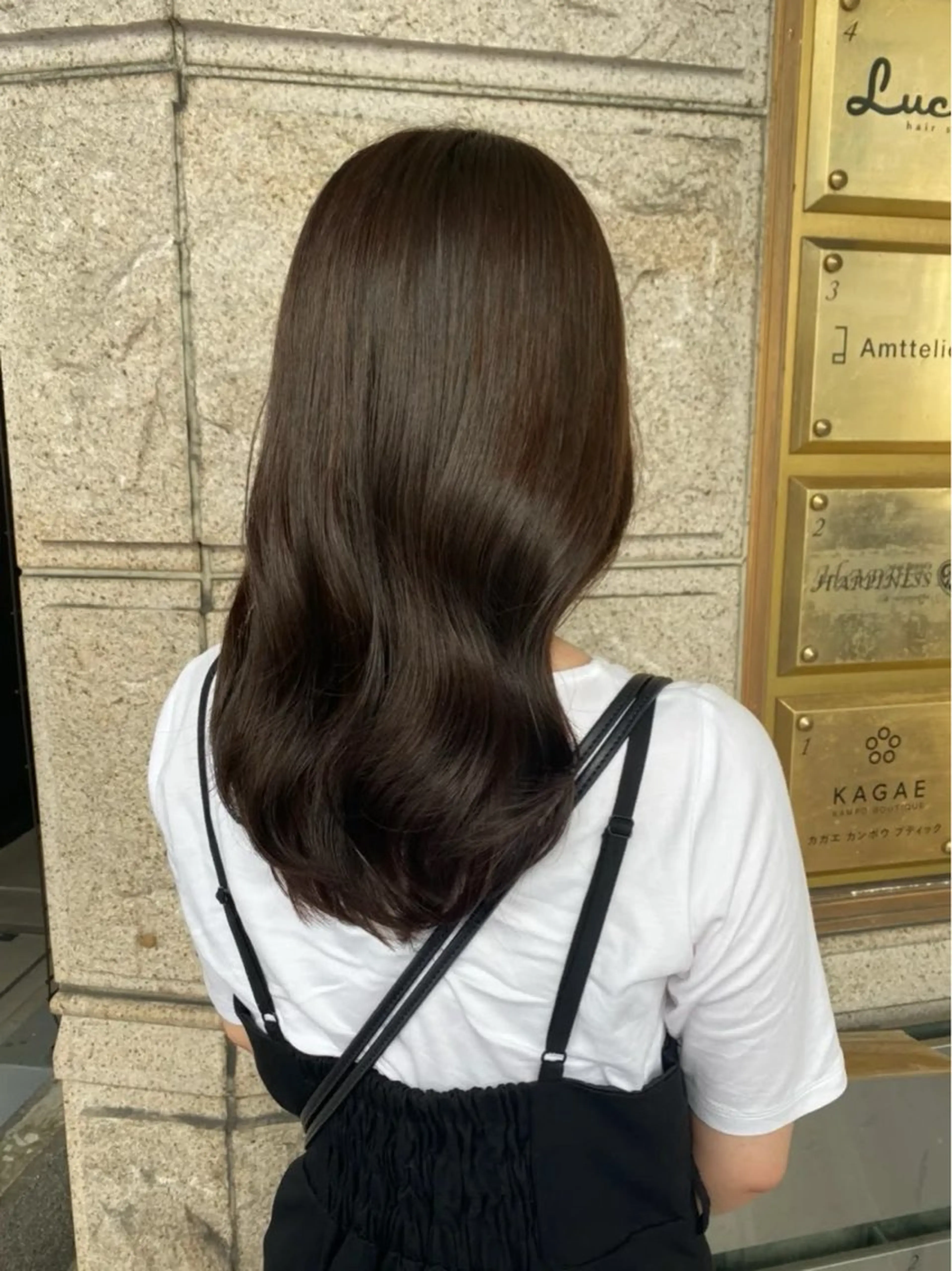 🥨カット➕透明感カラー➕トリートメントの写真