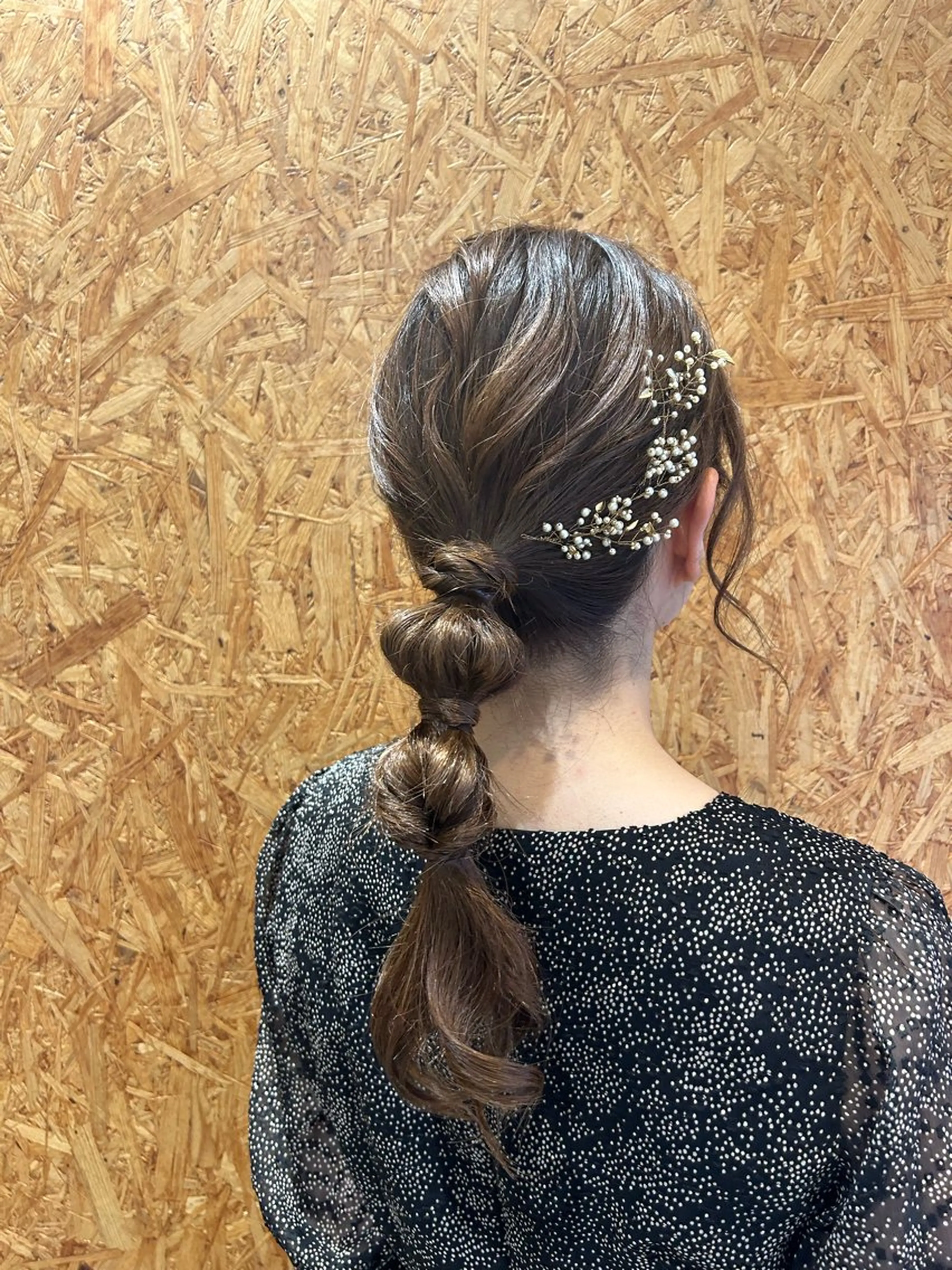 ヘアセットの写真