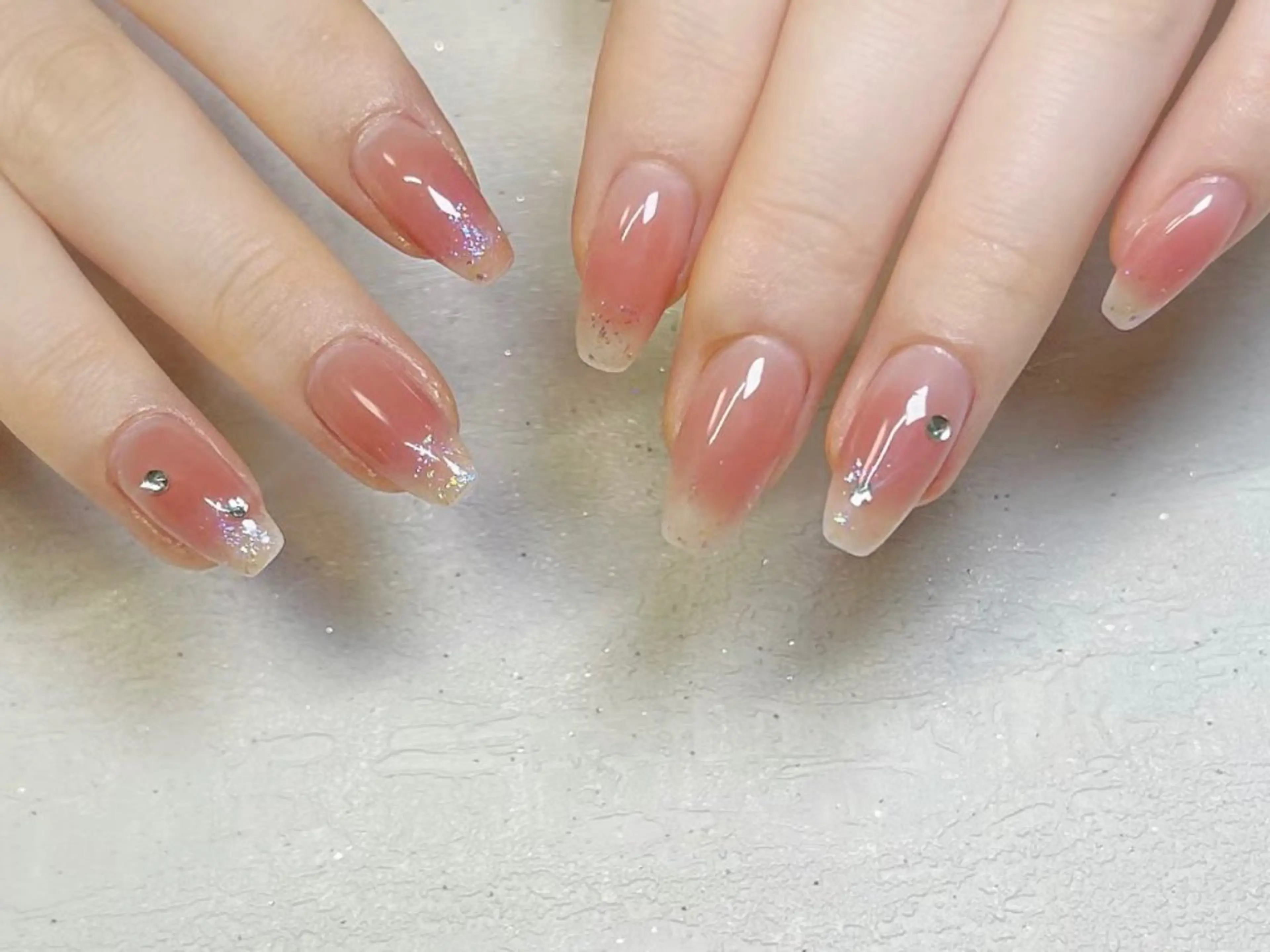 ネイル ハンドネイル Venus nail チップ長さだし専門店のネイルデザイン