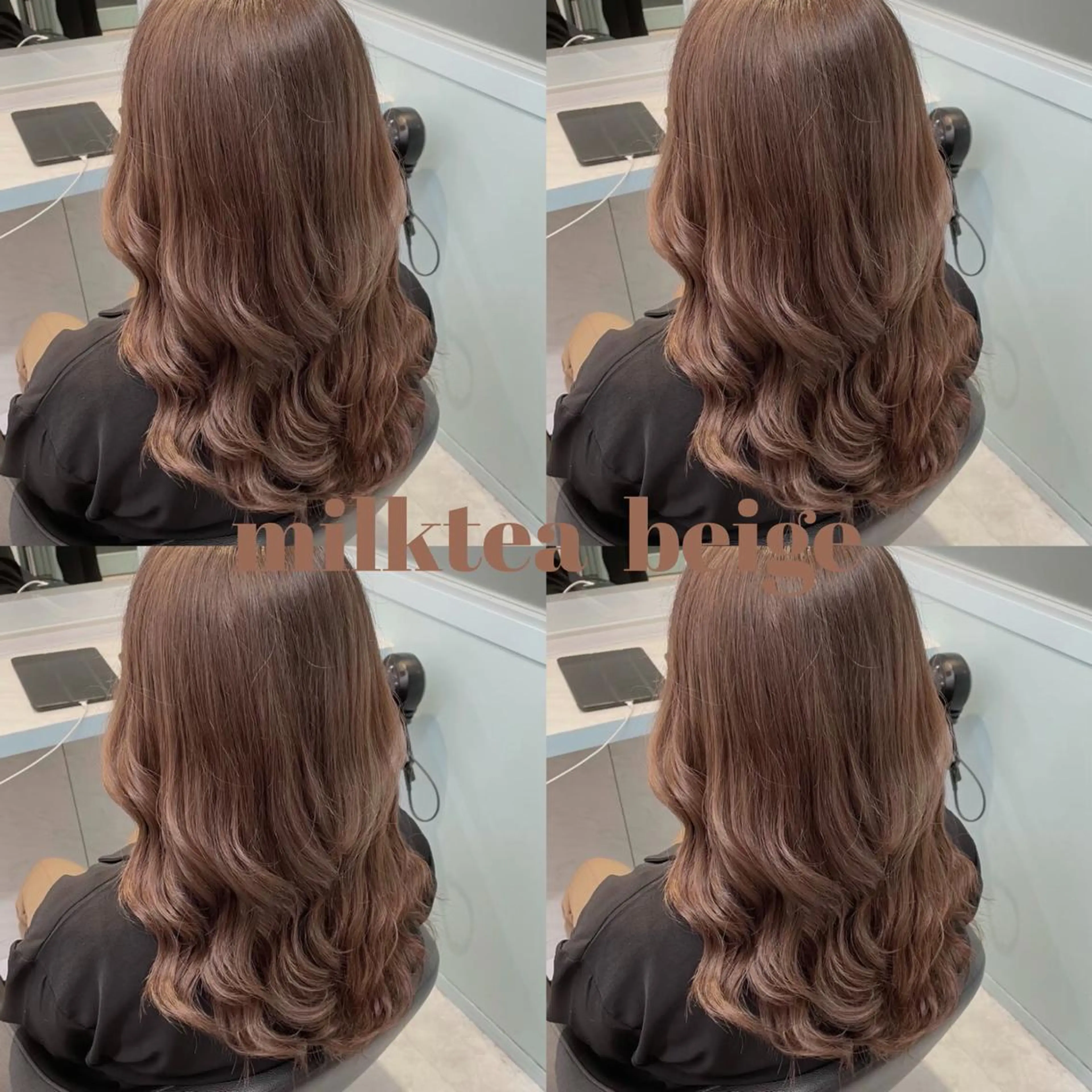 ロング カラー 韓国ヘア🇰🇷🎀 みきのヘアスタイル