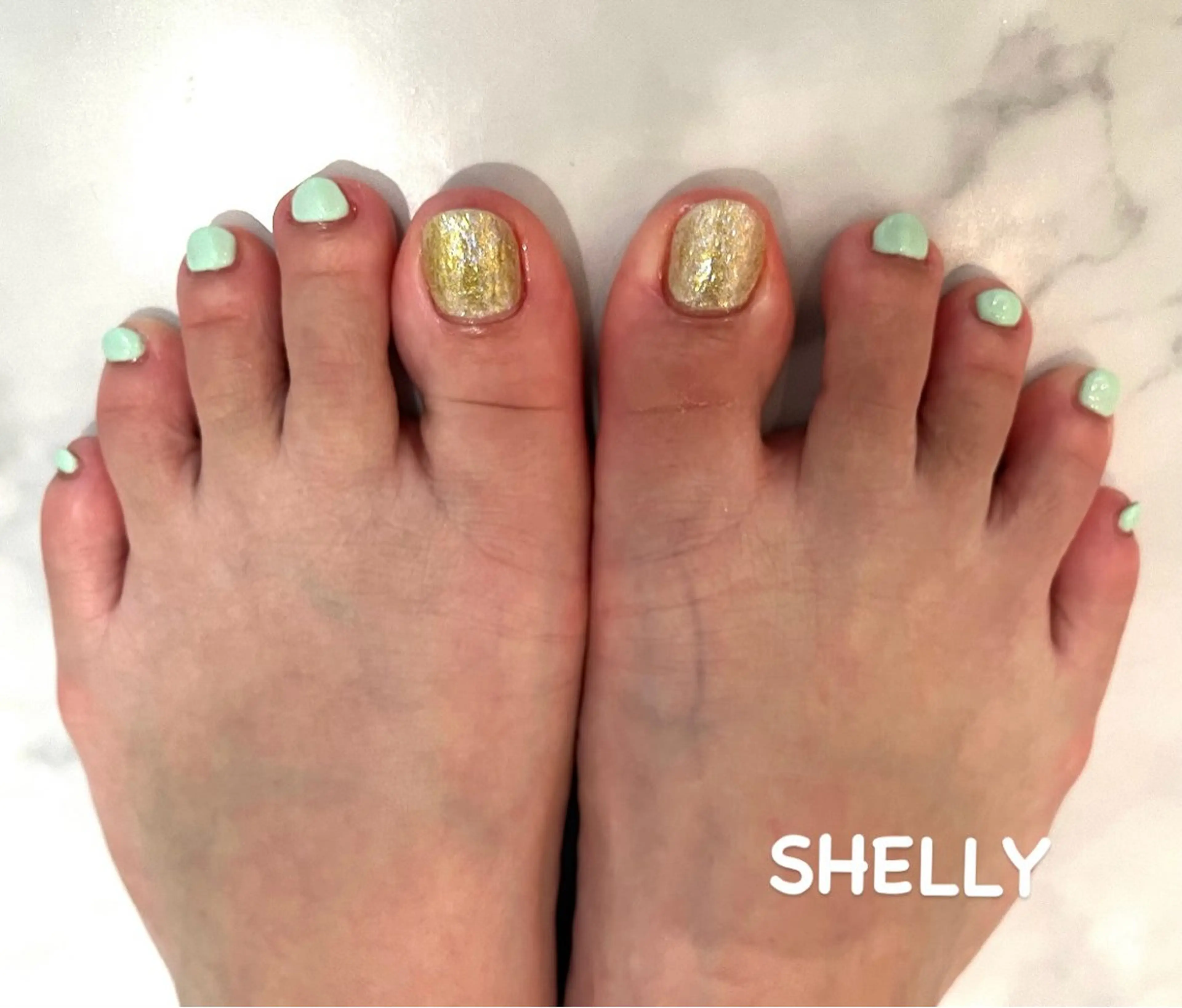 ネイル アートネイル フットネイル ワンカラーネイル 翁長 結唯のマツエク・マツパデザイン