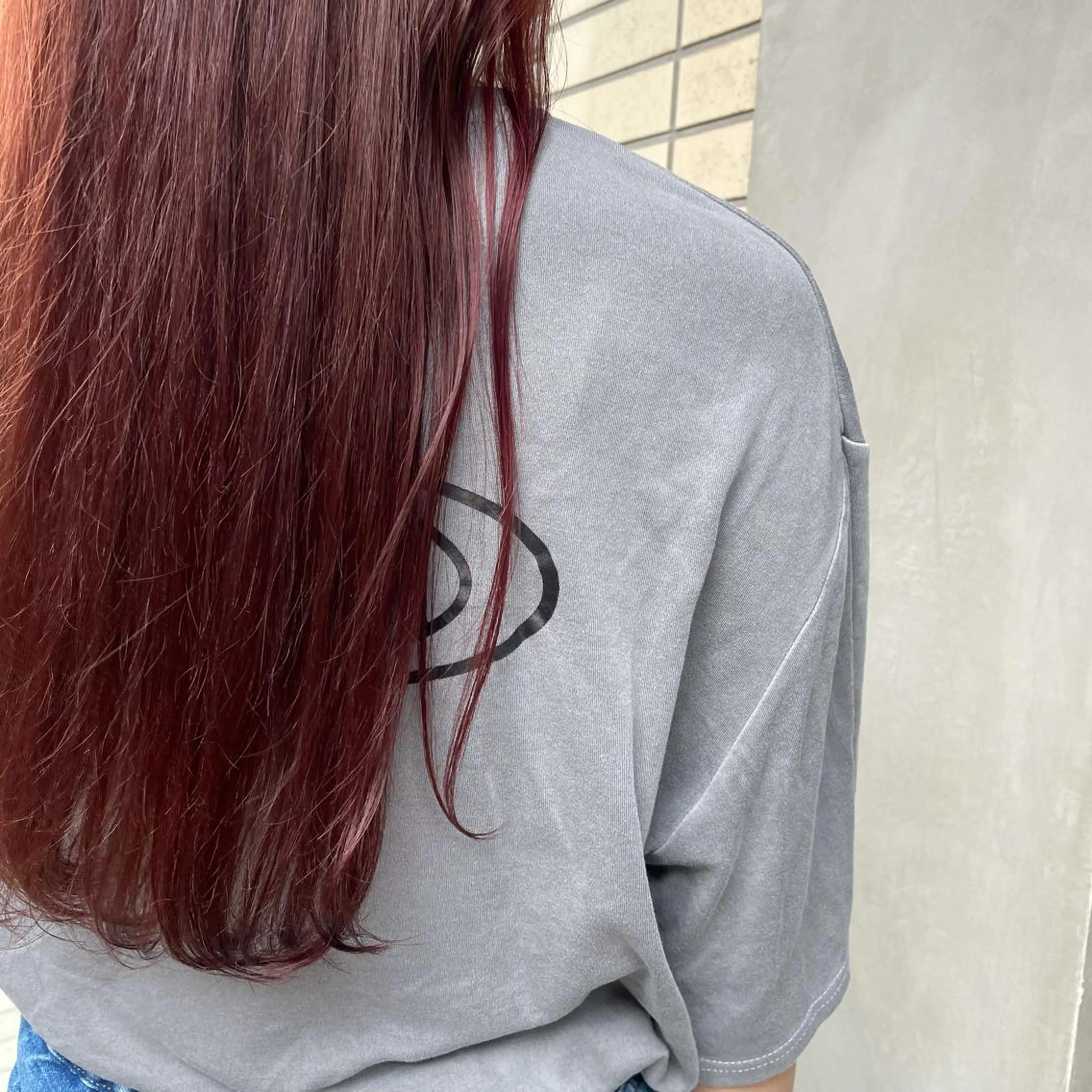 ロング カラー 田原春 花梨のヘアスタイル