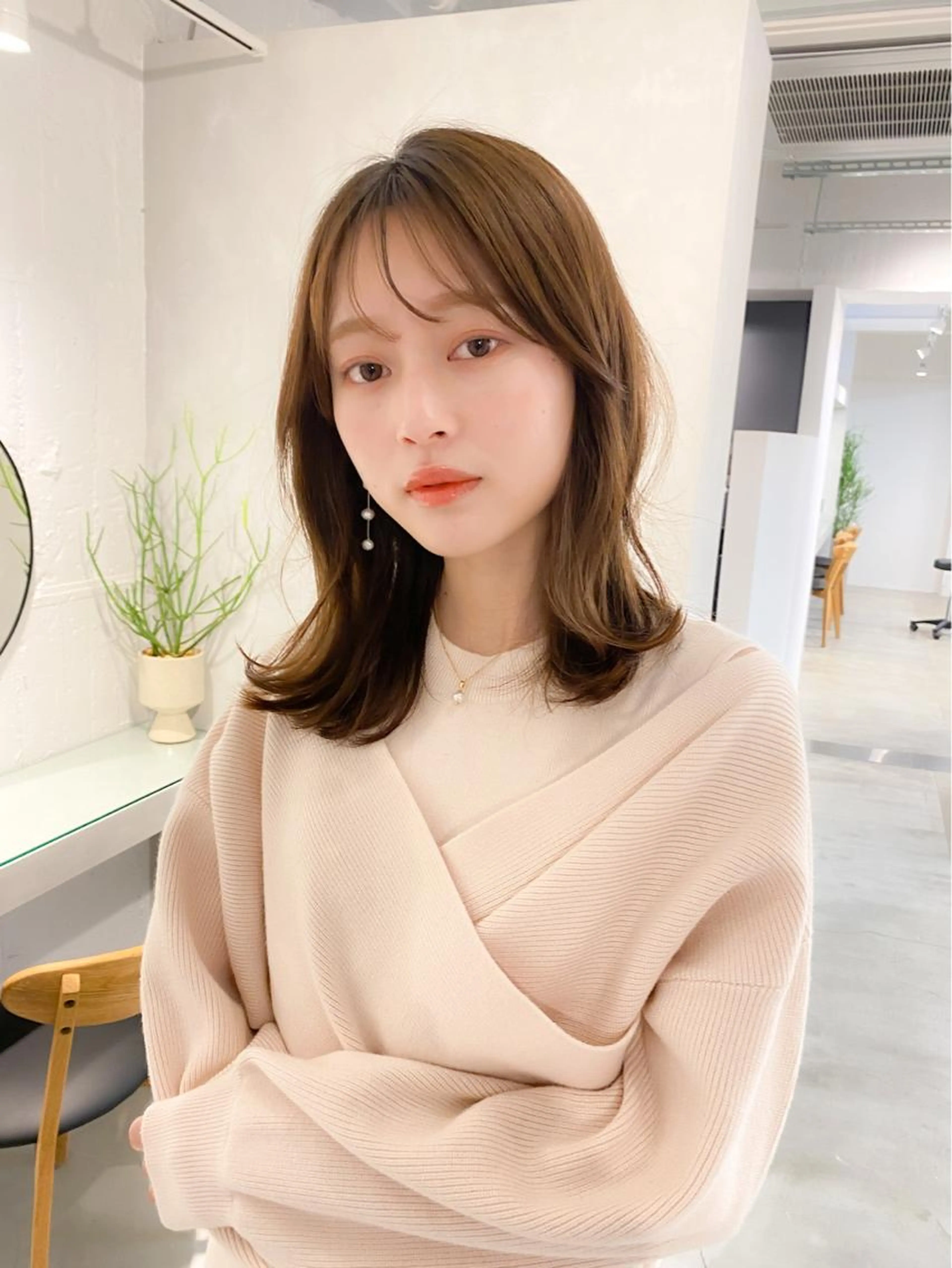 アイロンさよなら!癖を伸ばして毛先にカールをつけたパーフェクトストカール✨くびれヘアをドライだけで作りますの写真