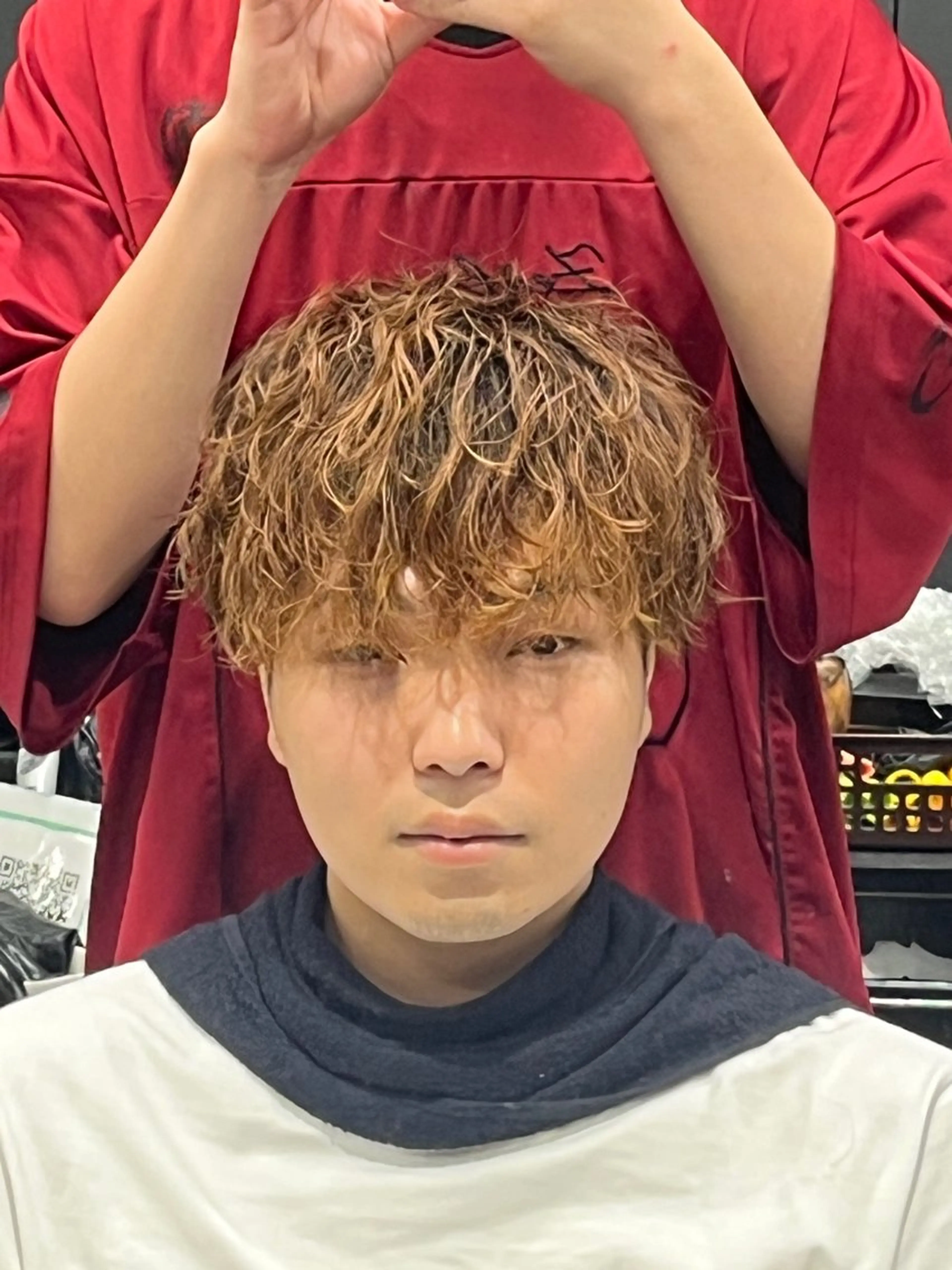 パーマ メンズ 縮毛矯正/パーマ 板倉高史郎のヘアスタイル