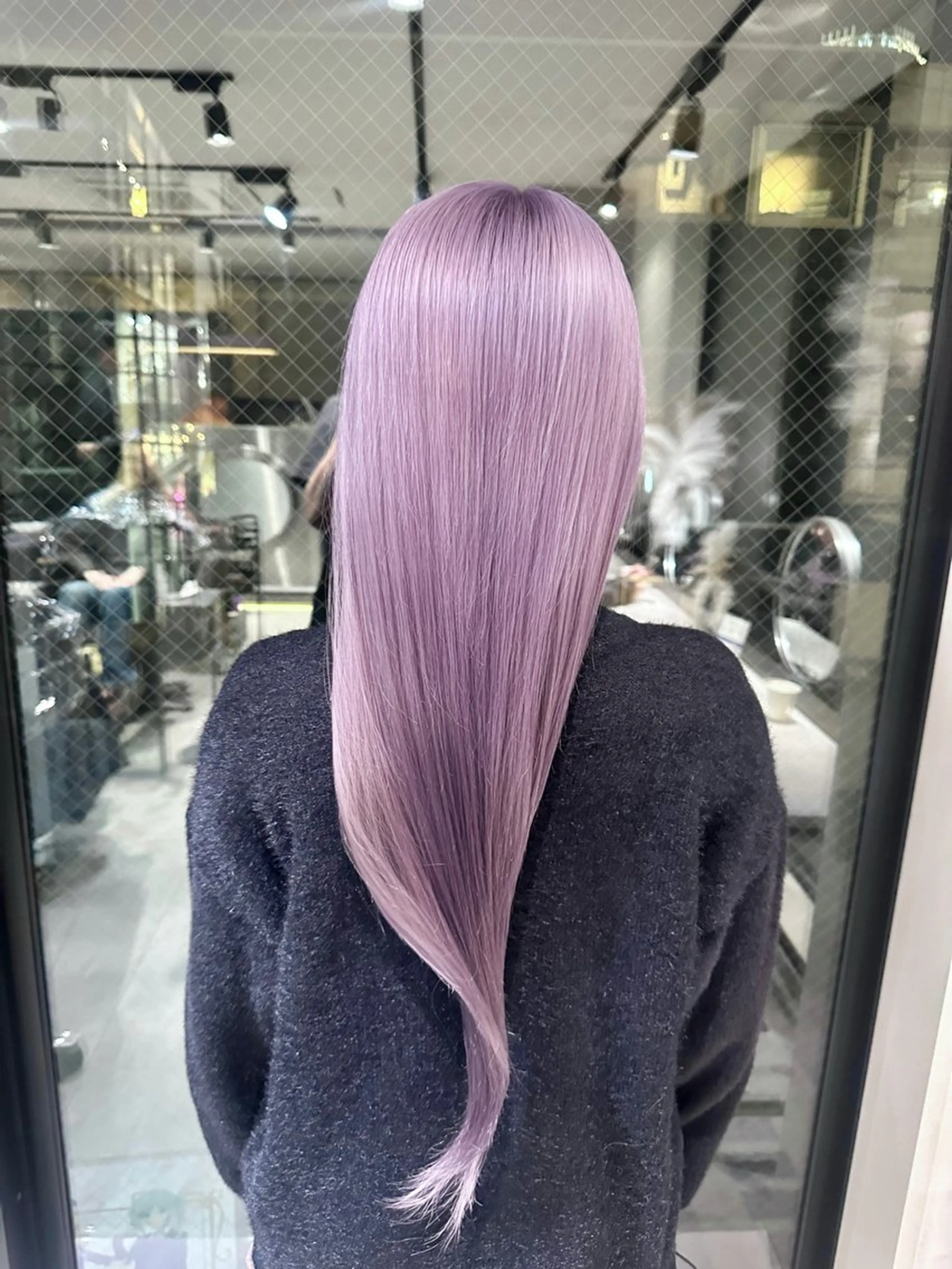 カラー ブリーチ ケアブリーチ ハイトーンカラー ヘアカラー YUI デザインカラーのヘアスタイル
