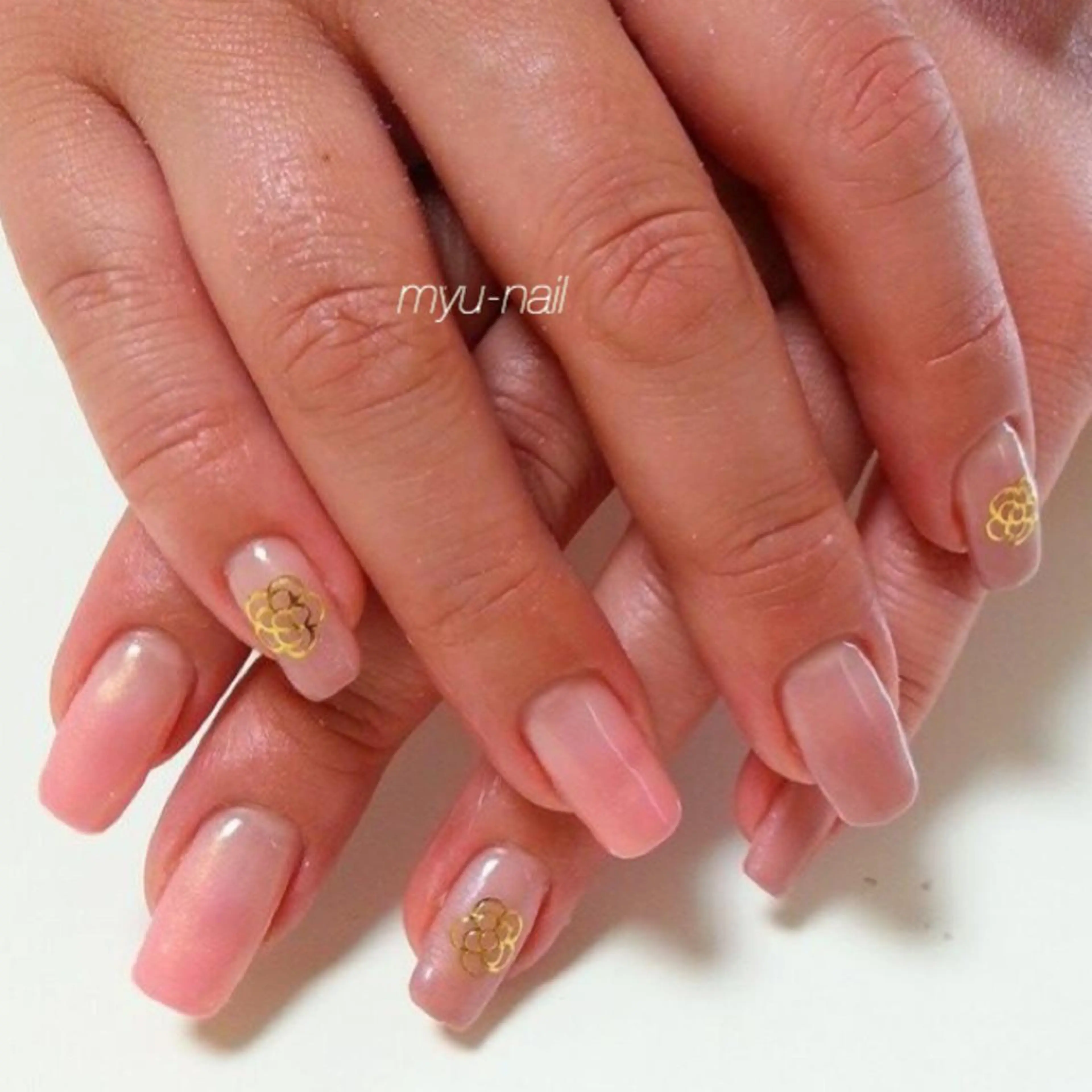 ネイル シンプルネイル ホームサロン myu-nailのネイルデザイン