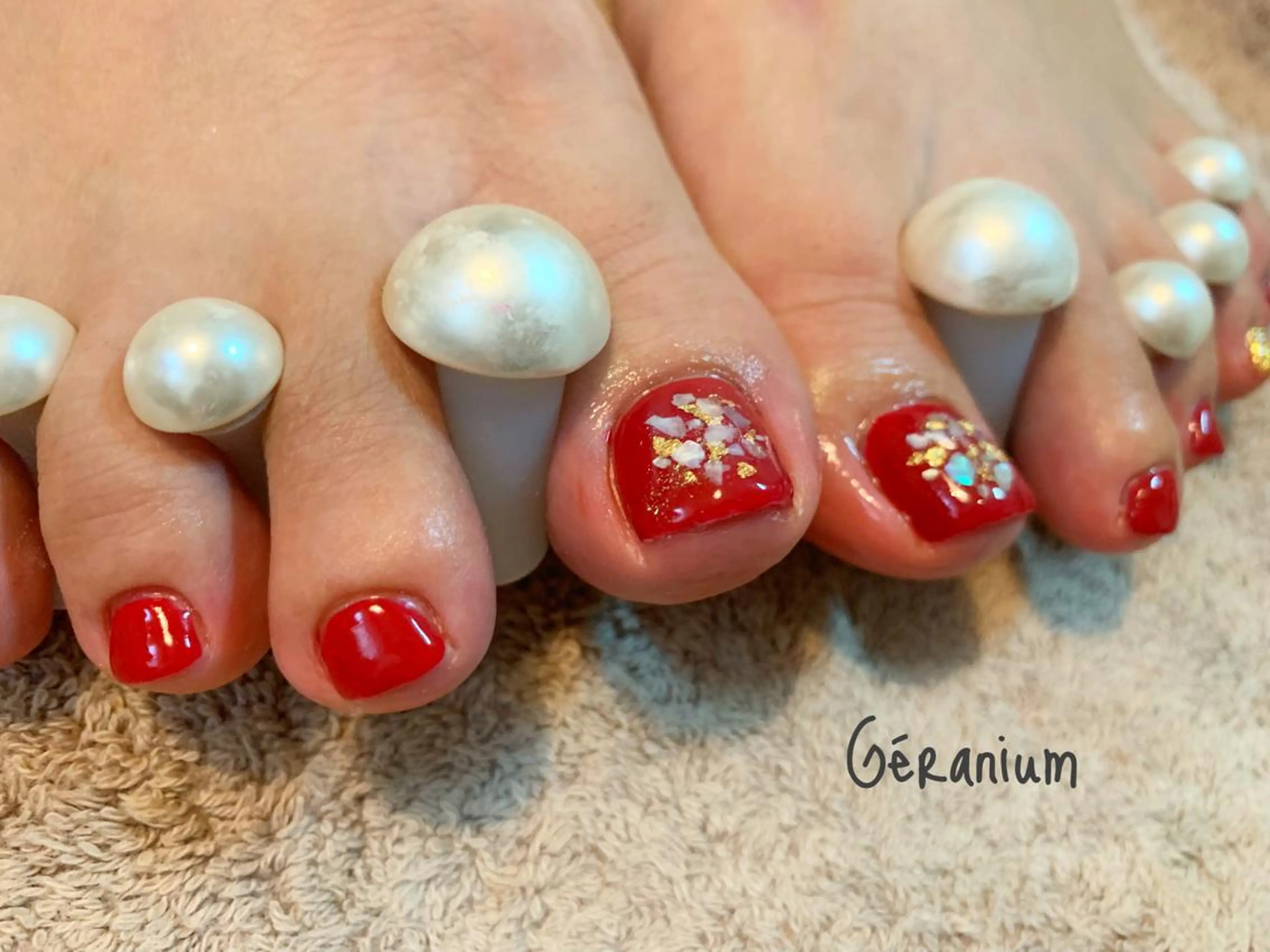 ネイル ハンドネイル GéRanium Harukaのネイルデザイン