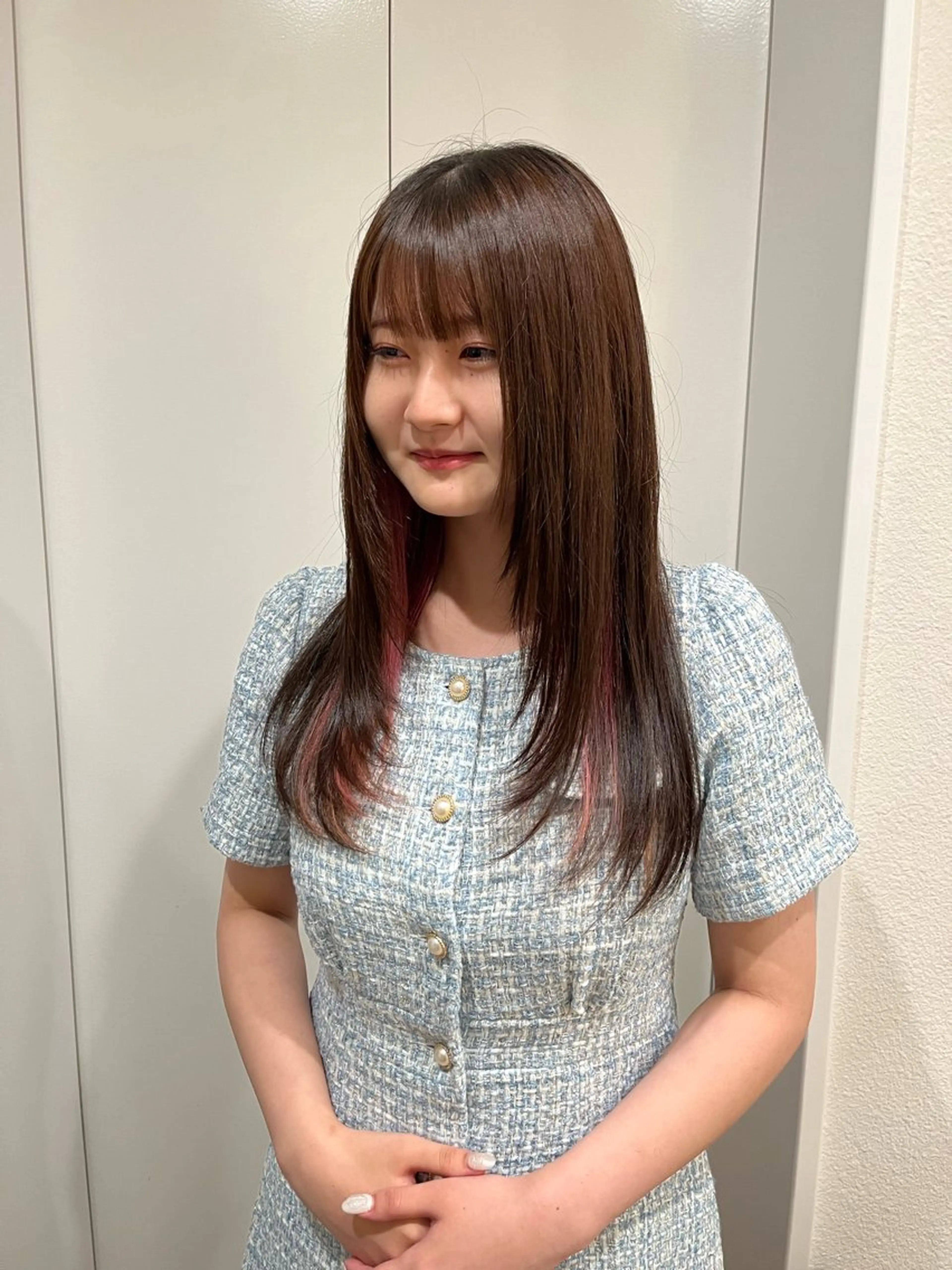 ロング 🎀ゆな🎀ブリーチ /ショートウルフのヘアスタイル