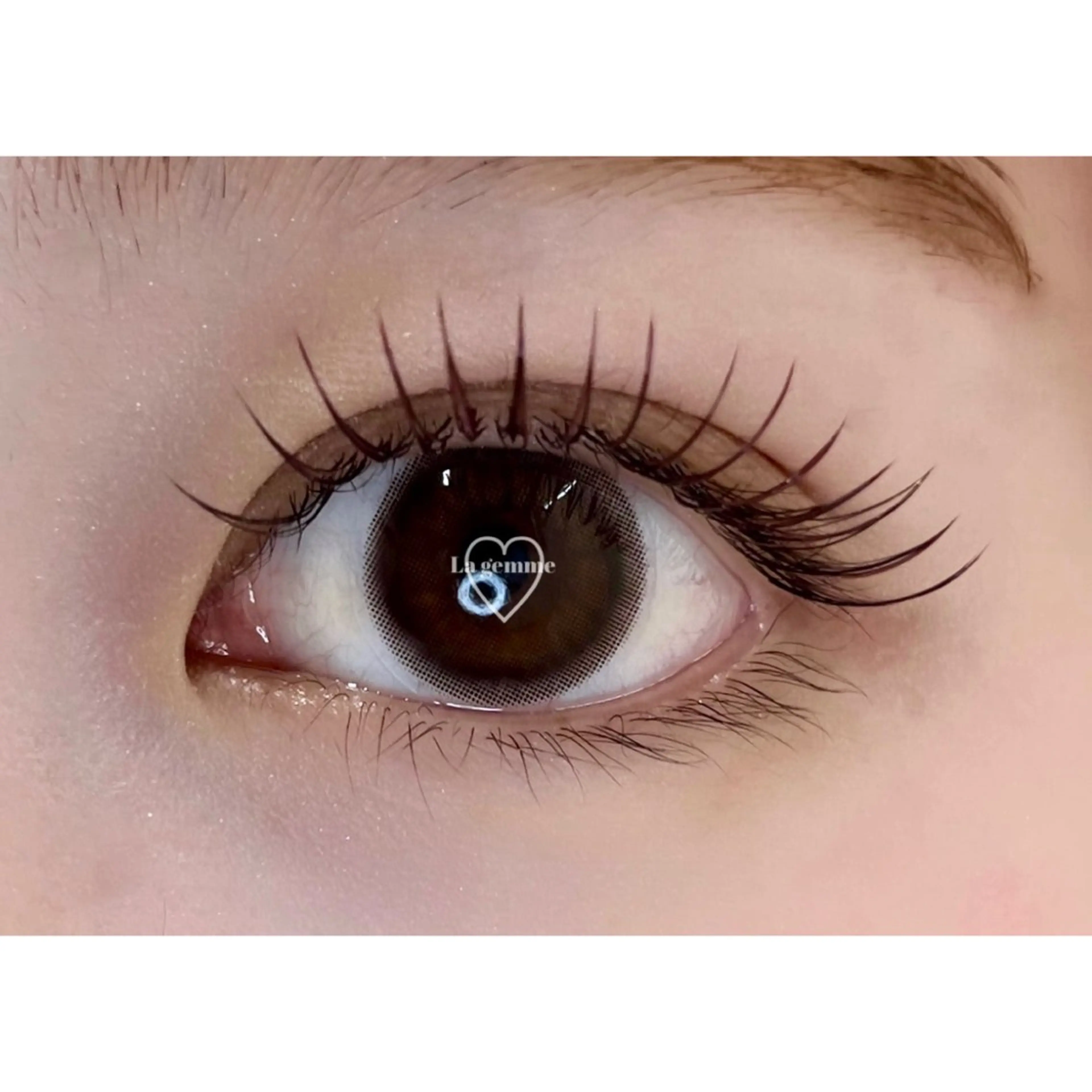 マツエク・マツパ カラーマツエク フラットラッシュ 西岡🌷 アンジェリカ錦糸町のマツエク・マツパデザイン