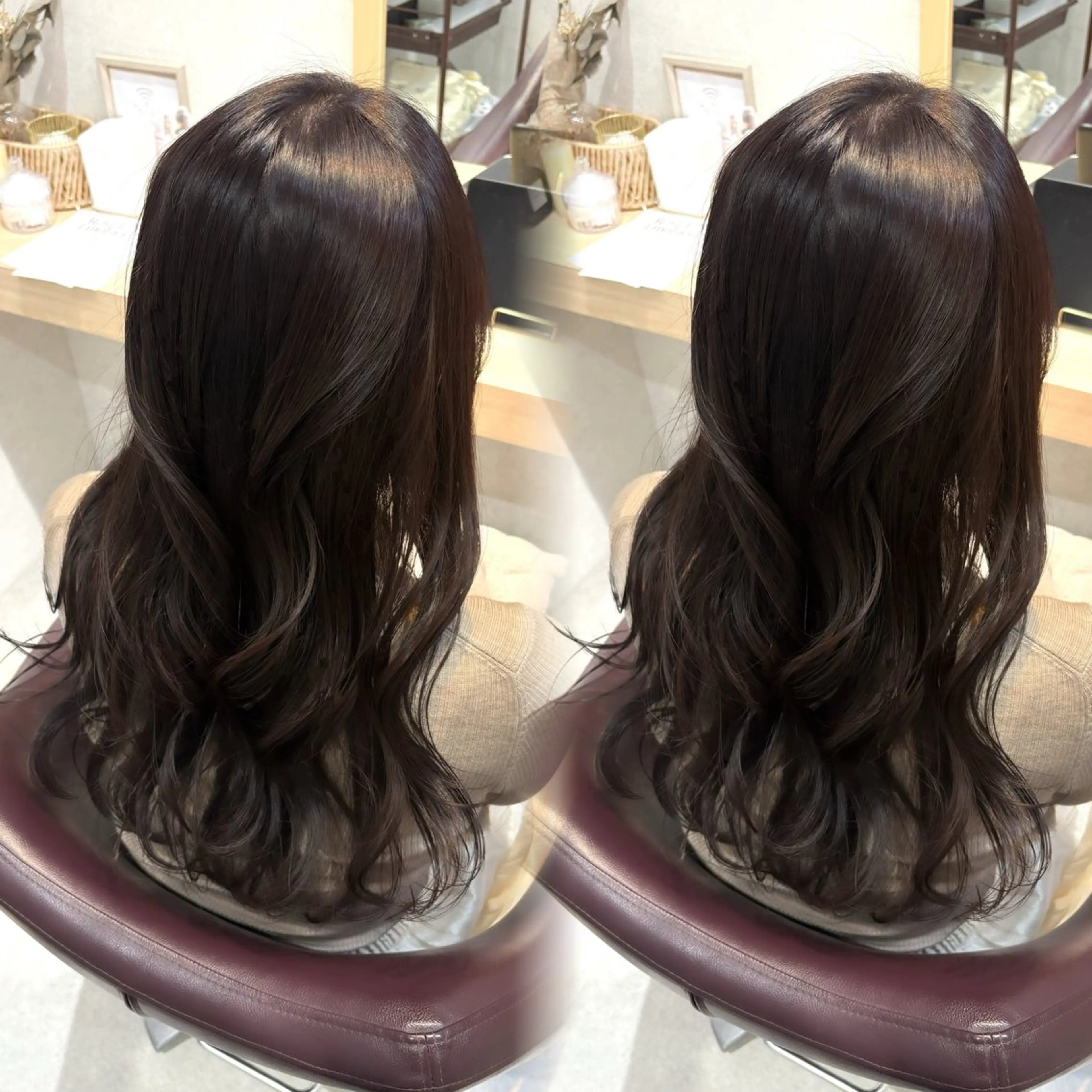 ロング カラー カット ヘアカラー 透明感/チョコカラー 💍TAMA💍のヘアスタイル