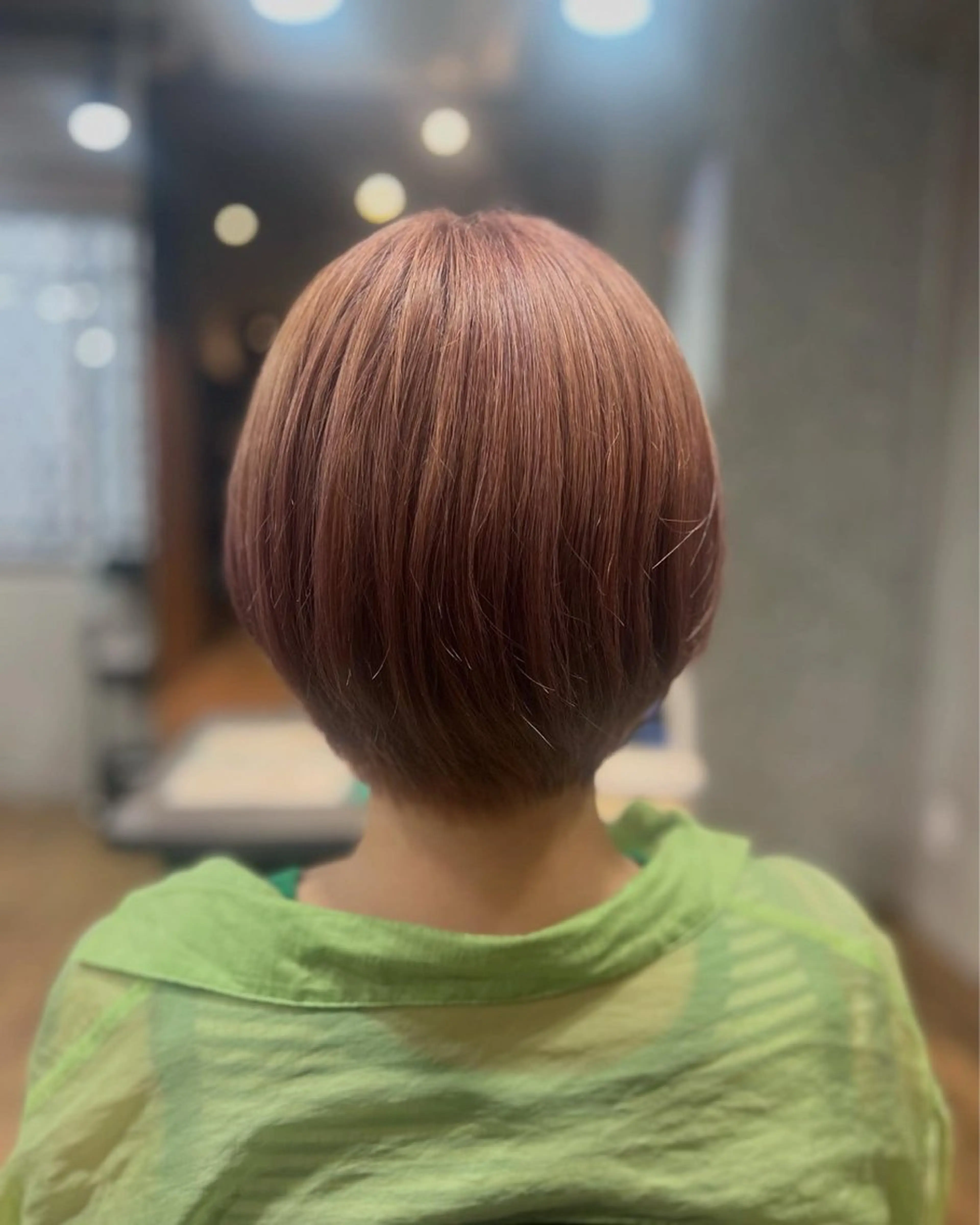 ショート ヘアカラー 福田 康貴のヘアスタイル
