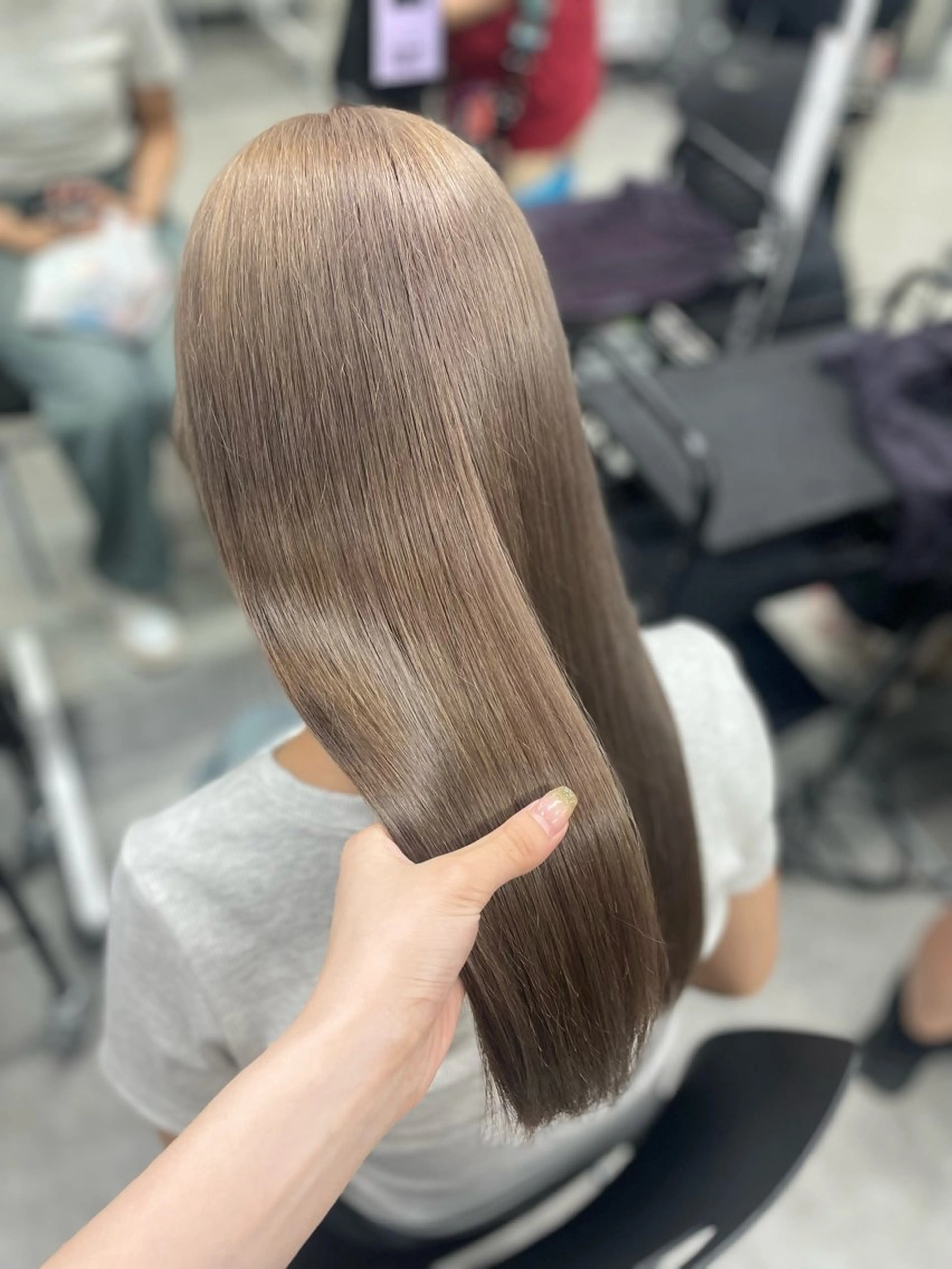 ロング カラー 🎀暖色/ラベンダー /paru🤍のヘアスタイル