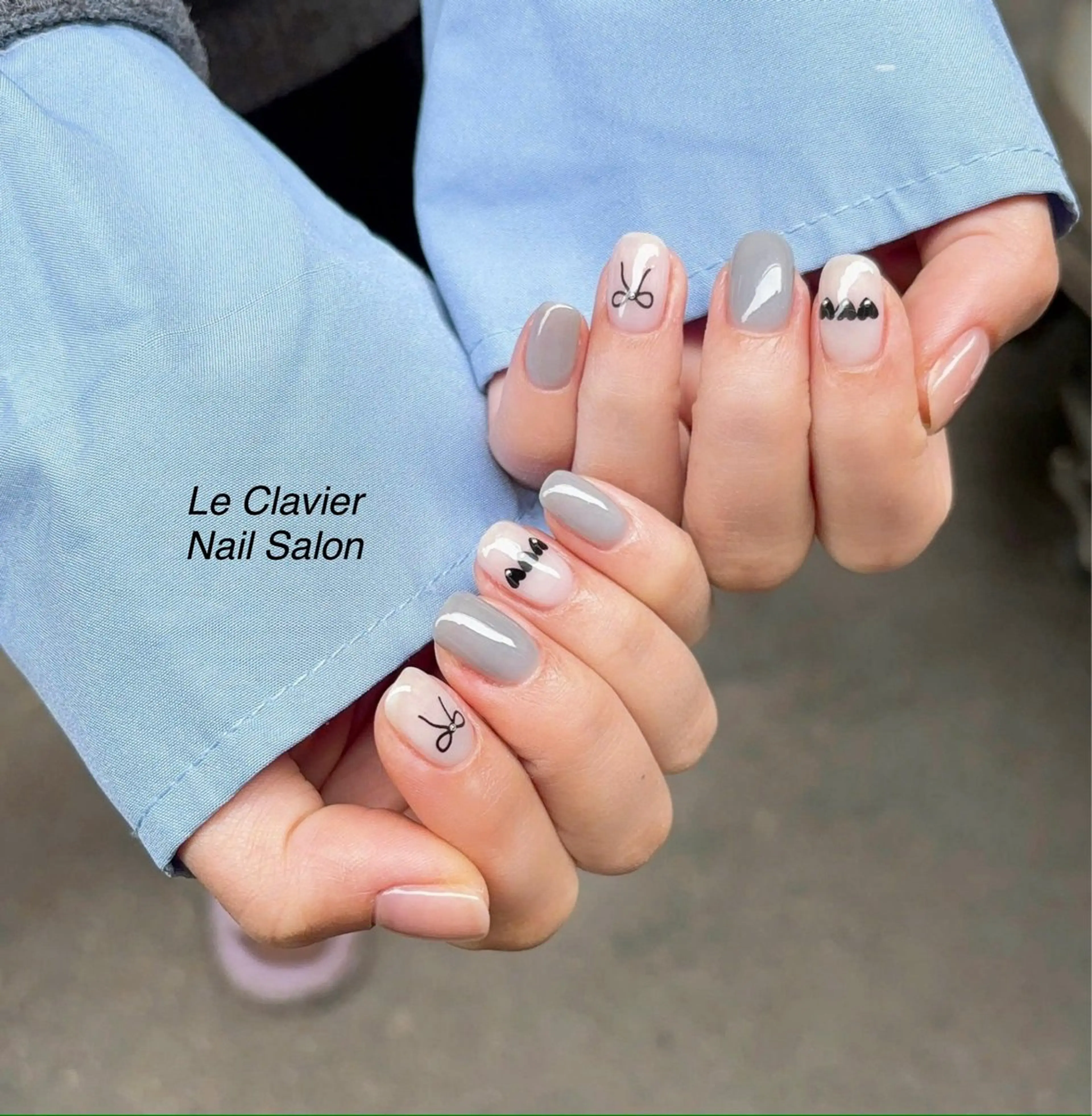 ネイル アートネイル オーロラネイル チークネイル 長さ出し フットネイル ハンドネイル Hazuki nailのネイルデザイン