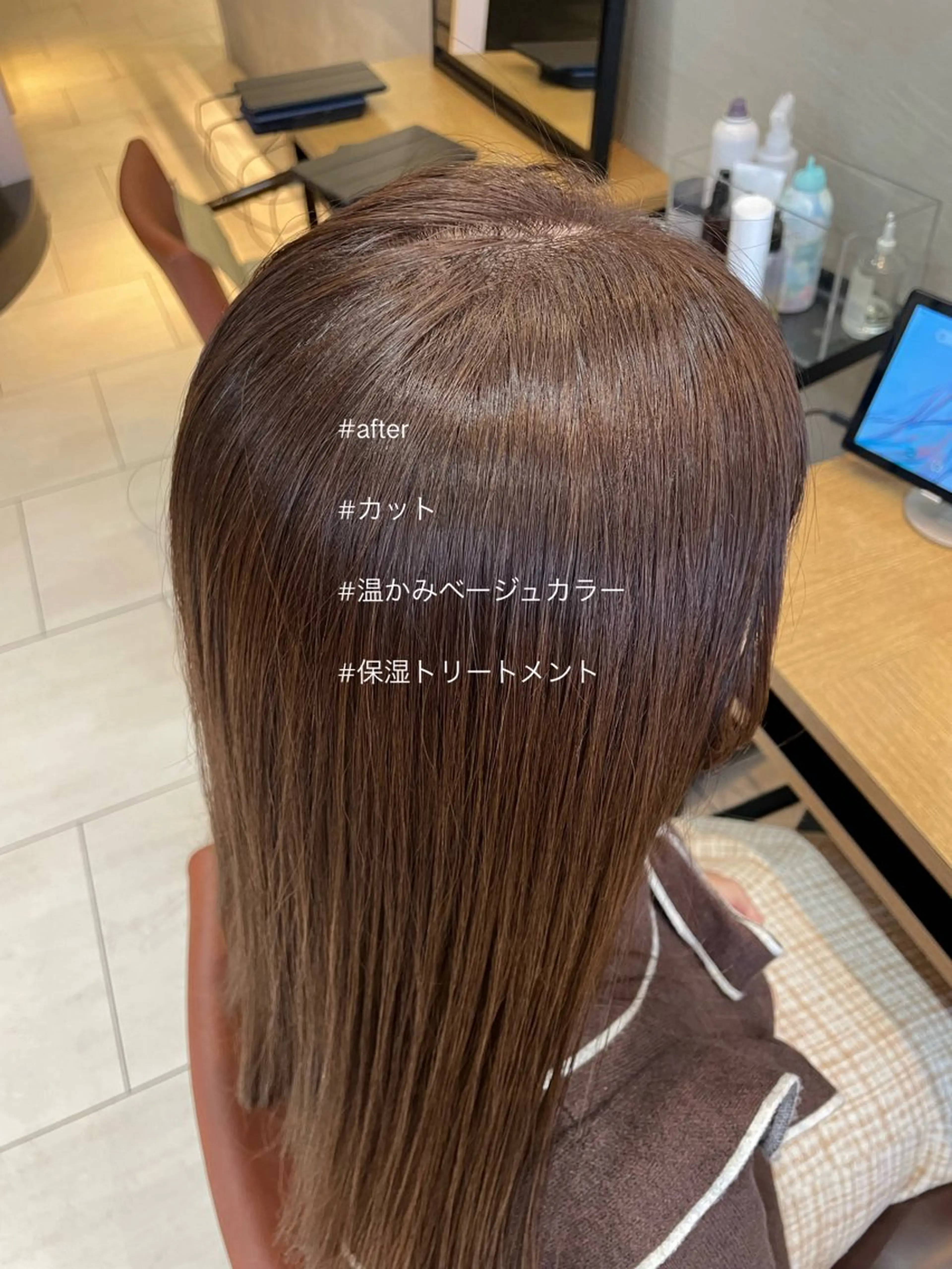 ロング トリートメント ボブ/ミディアム 親しみやすさ/さくらのヘアスタイル