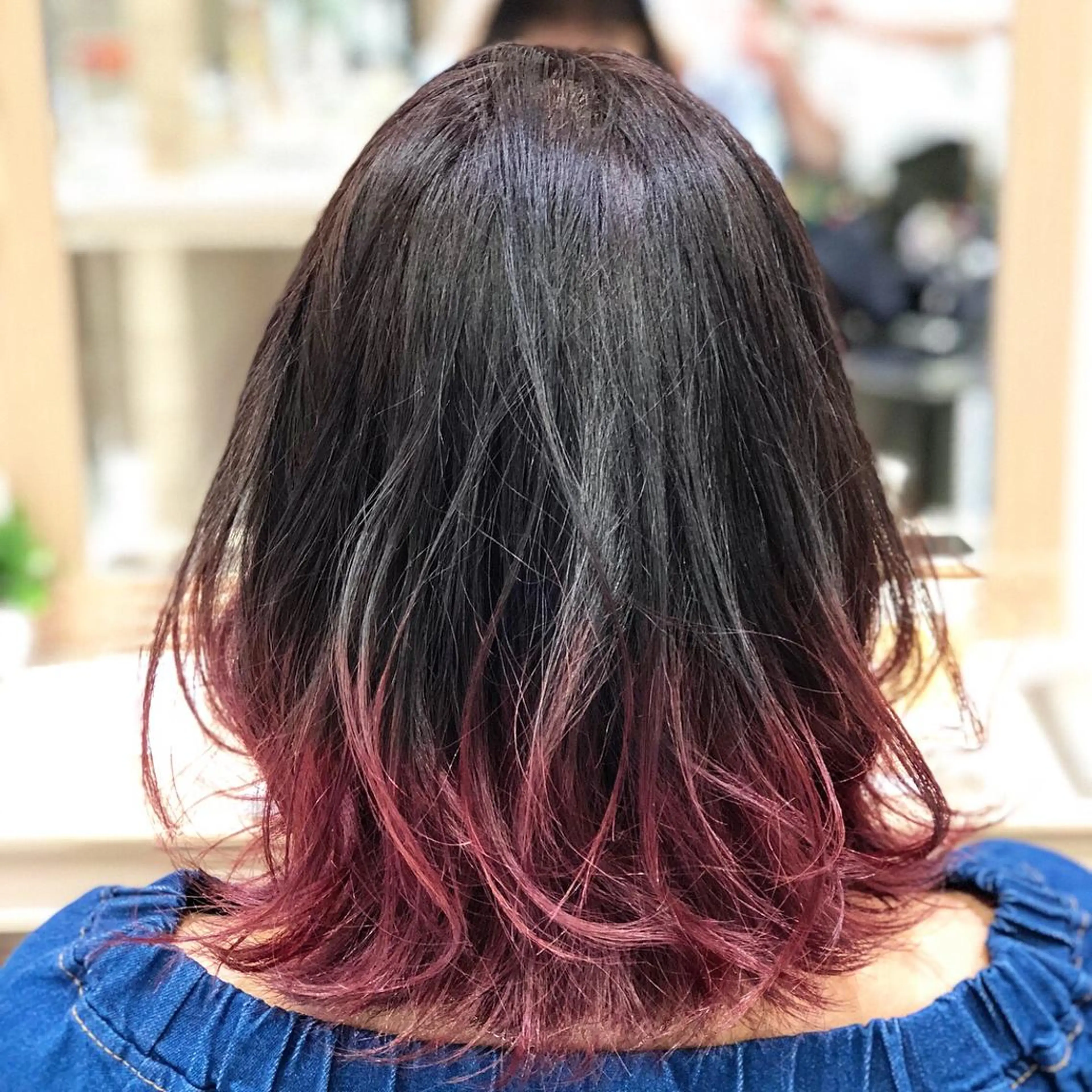 ミディアム カラー 💙髪質改善 💙和田💙のヘアスタイル