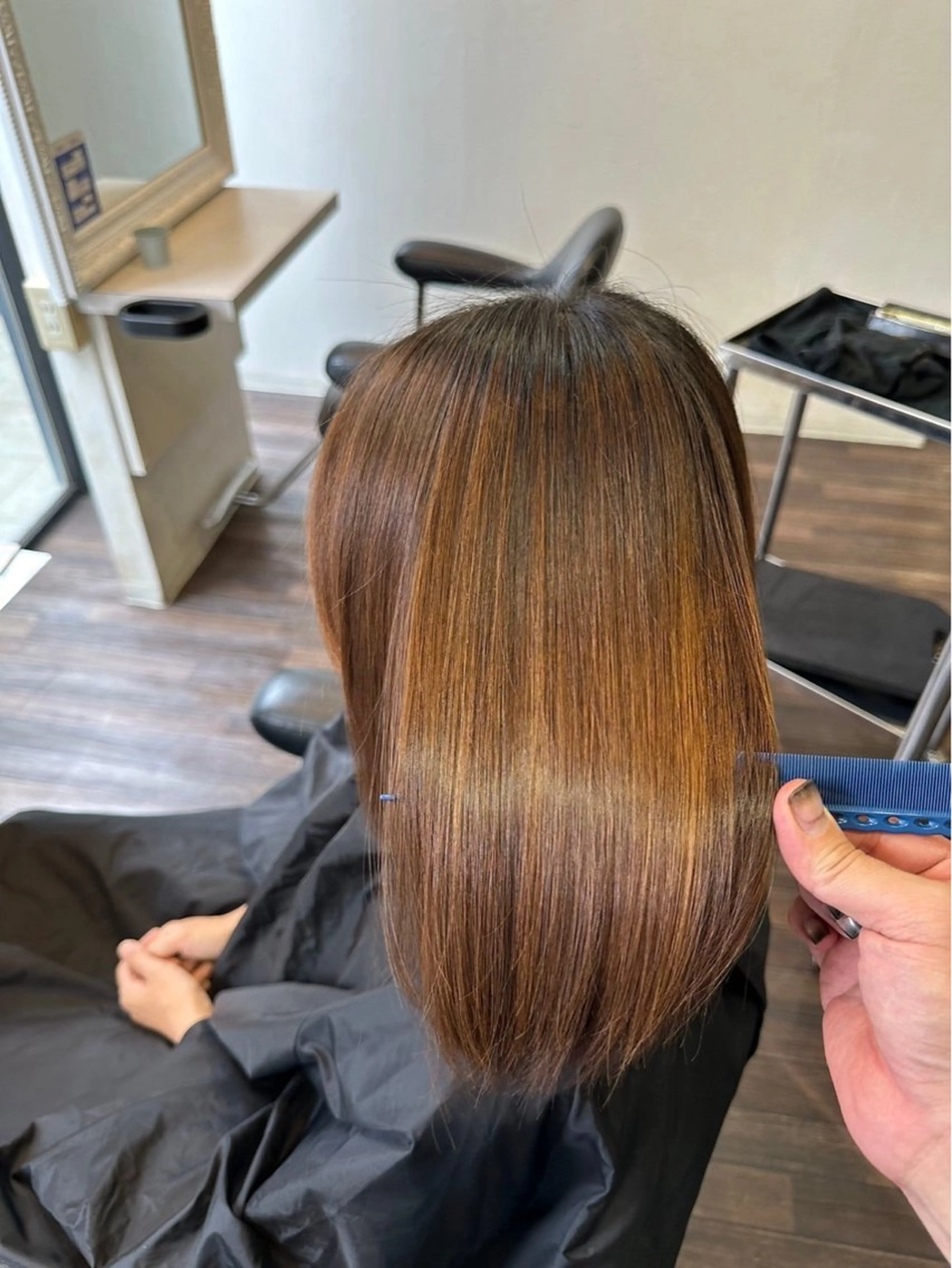 ロング 谷口 莉々葵のヘアスタイル