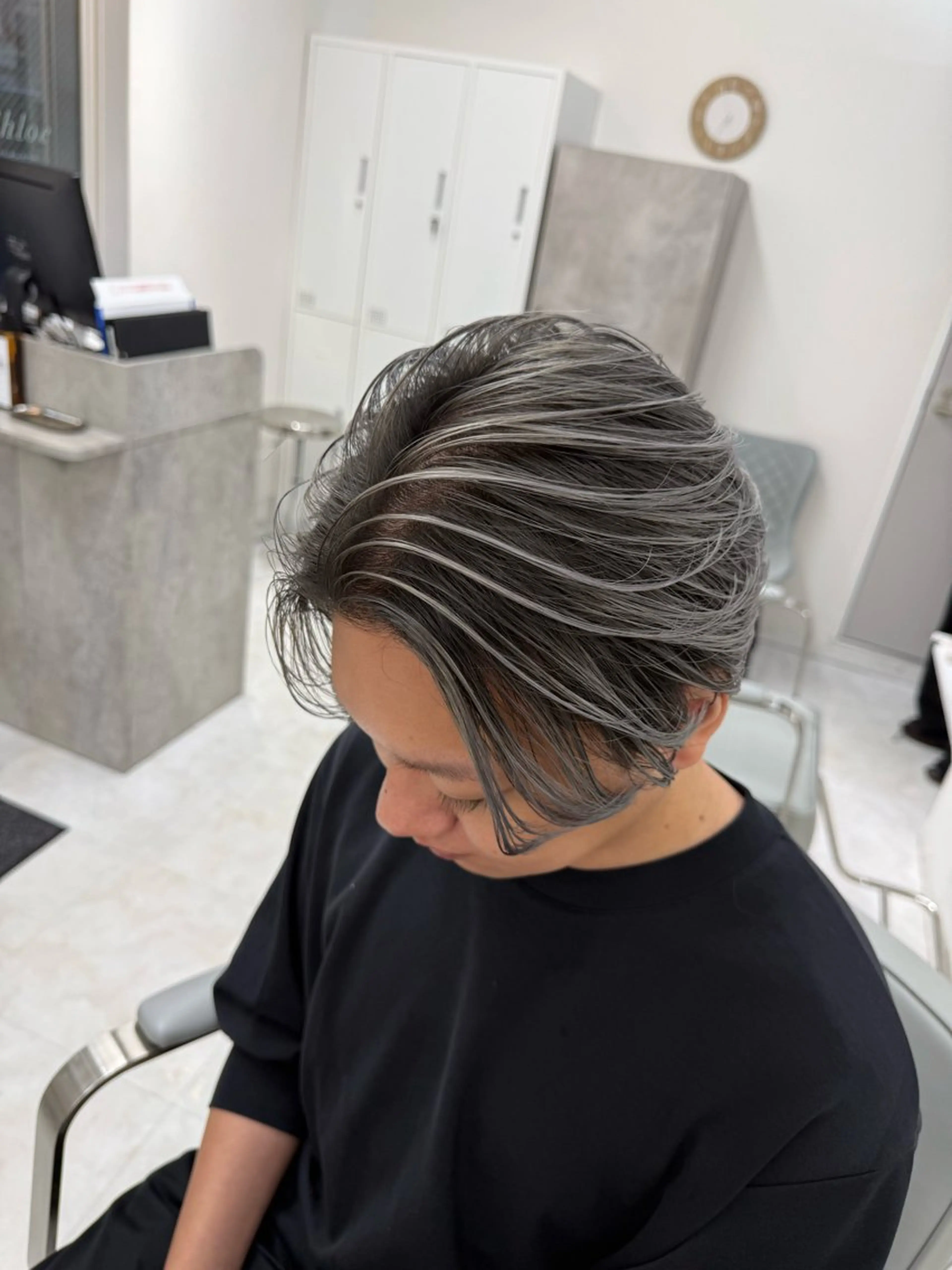 カラー メンズ カット ヘアカラー トリートメント ヘアセット 【バレイヤージュ】 🔥メンズRYUTAのヘアスタイル