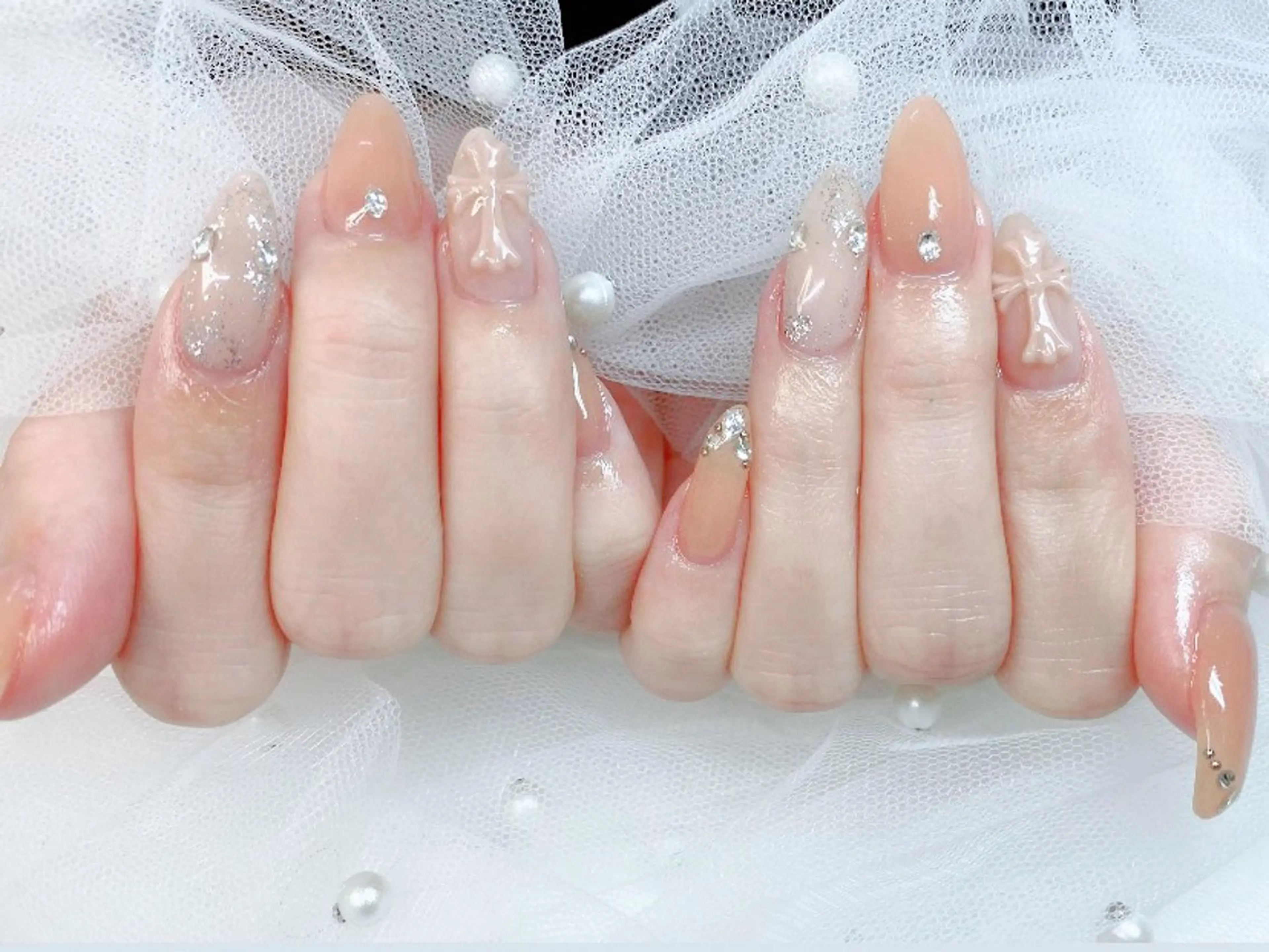 ネイル ストーンネイル ワンホンネイル ハンドネイル ハンドケア Epokku ネイルサロンのネイルデザイン