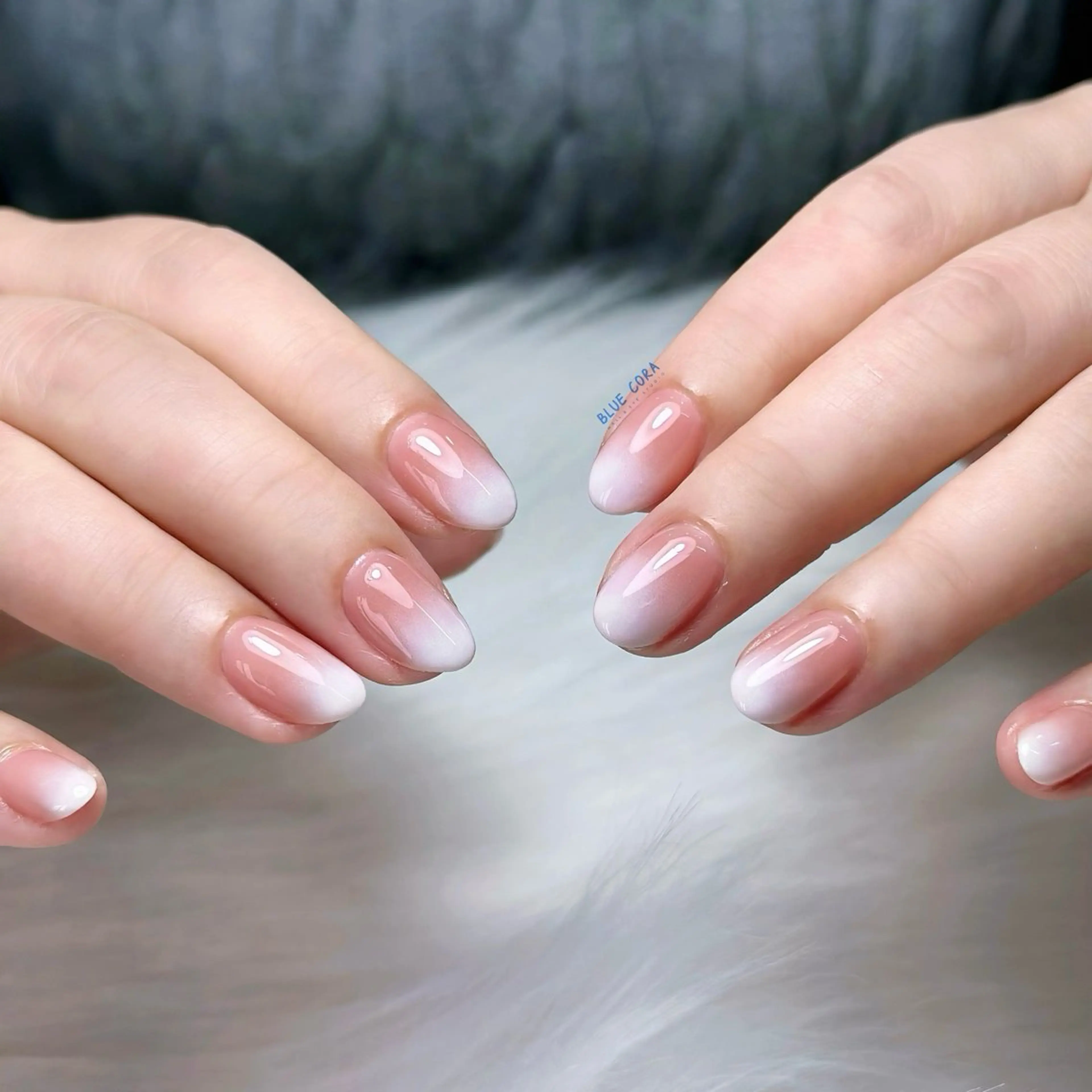 ネイル クリアネイル ハンドネイル ハンドケア BLUE CORA所属・BLUE CORAのネイルデザイン