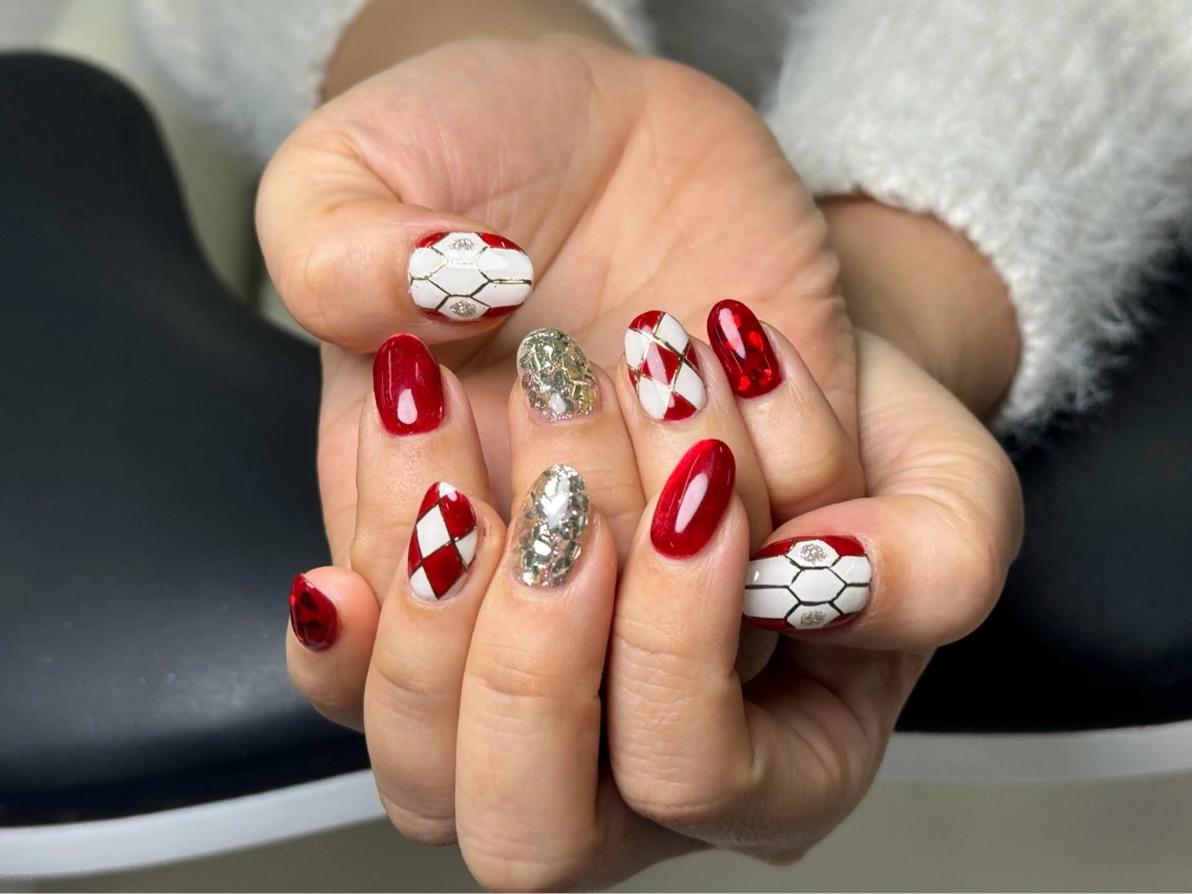 ネイル ハンドネイル ハンドケア Nail&Eyela sh Nanaのネイルデザイン