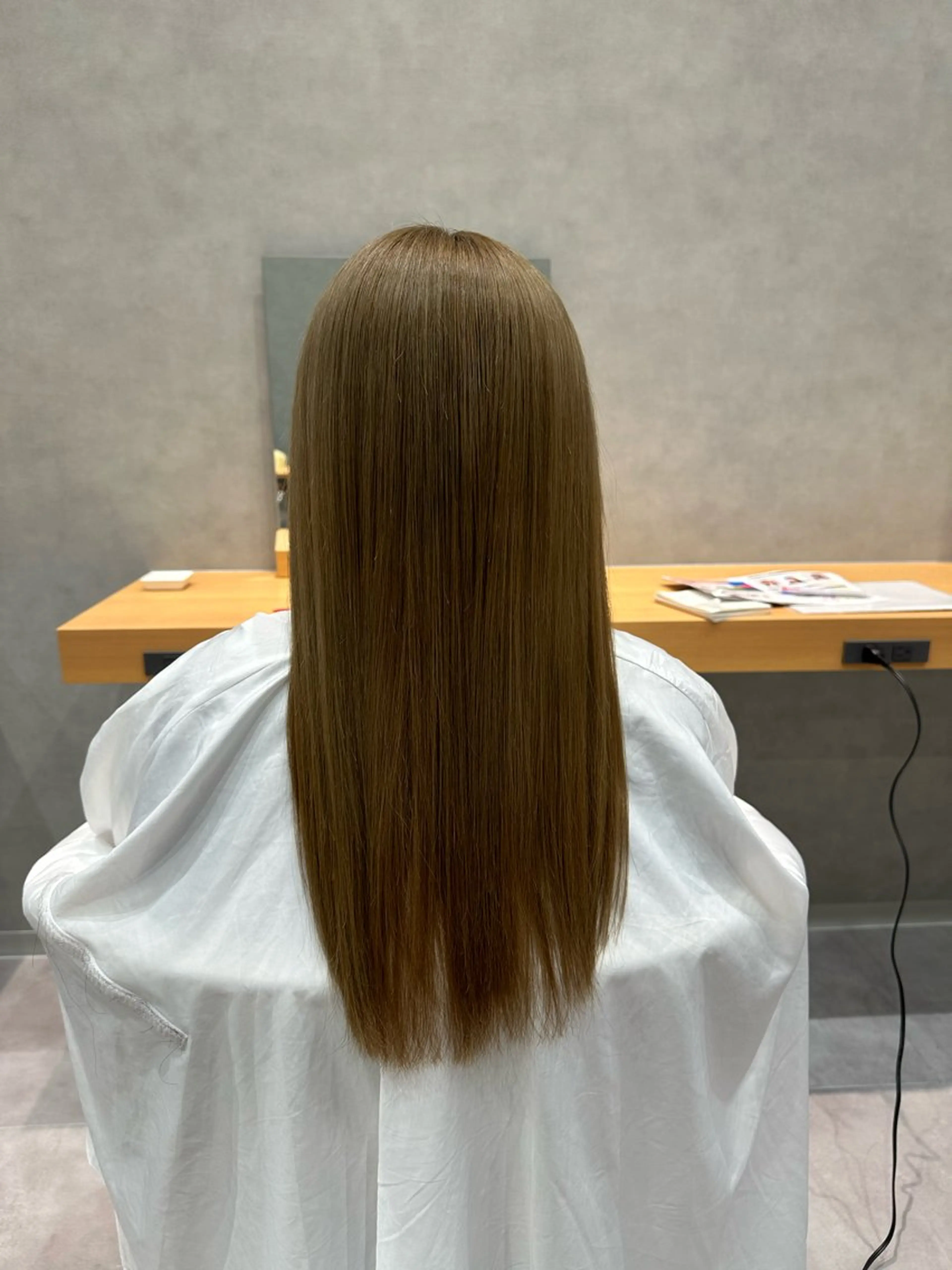 ロング 森 沙織のヘアスタイル