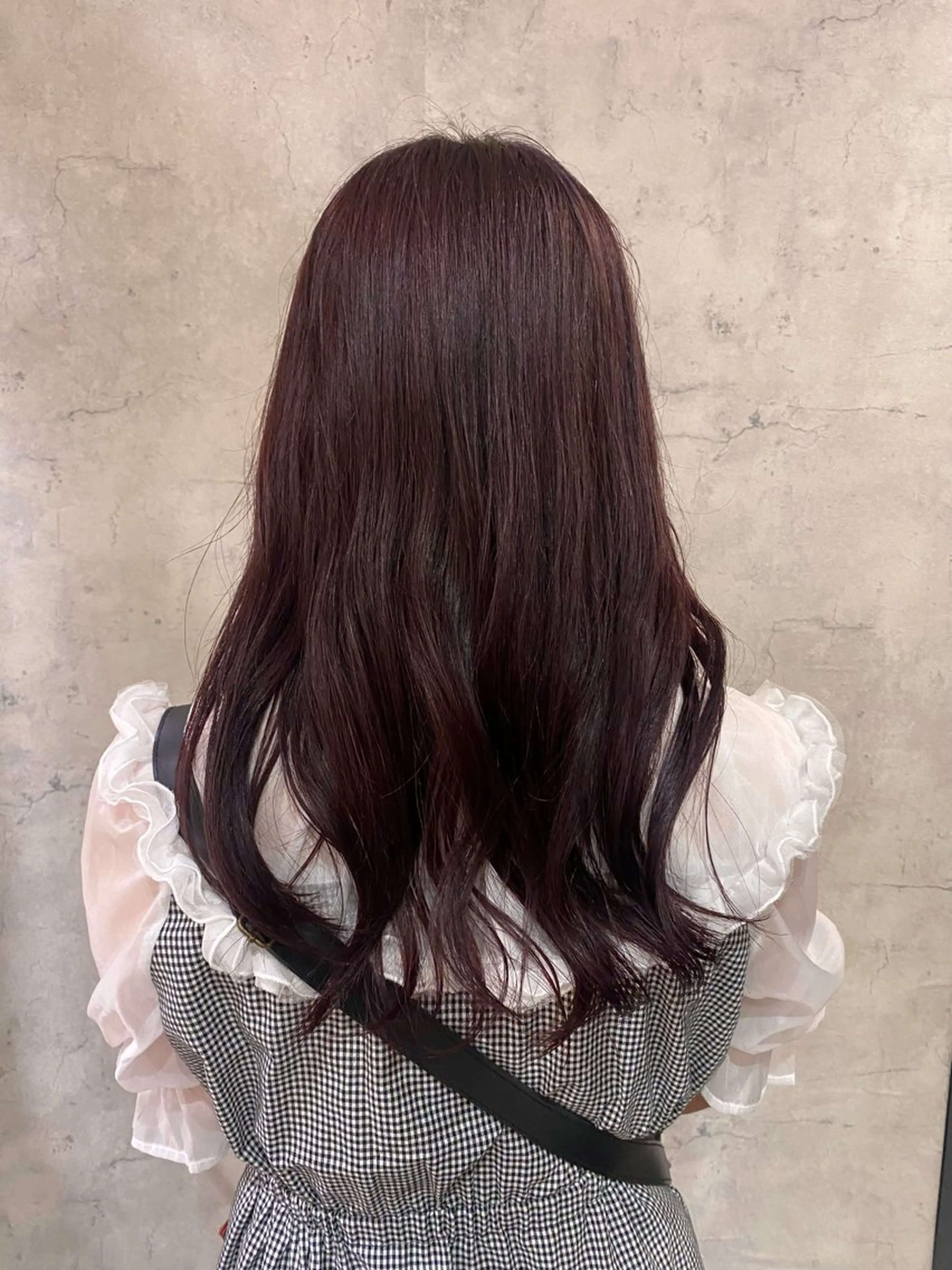 セミロング 🖤海外風デザイン カラー🖤/りんのヘアスタイル