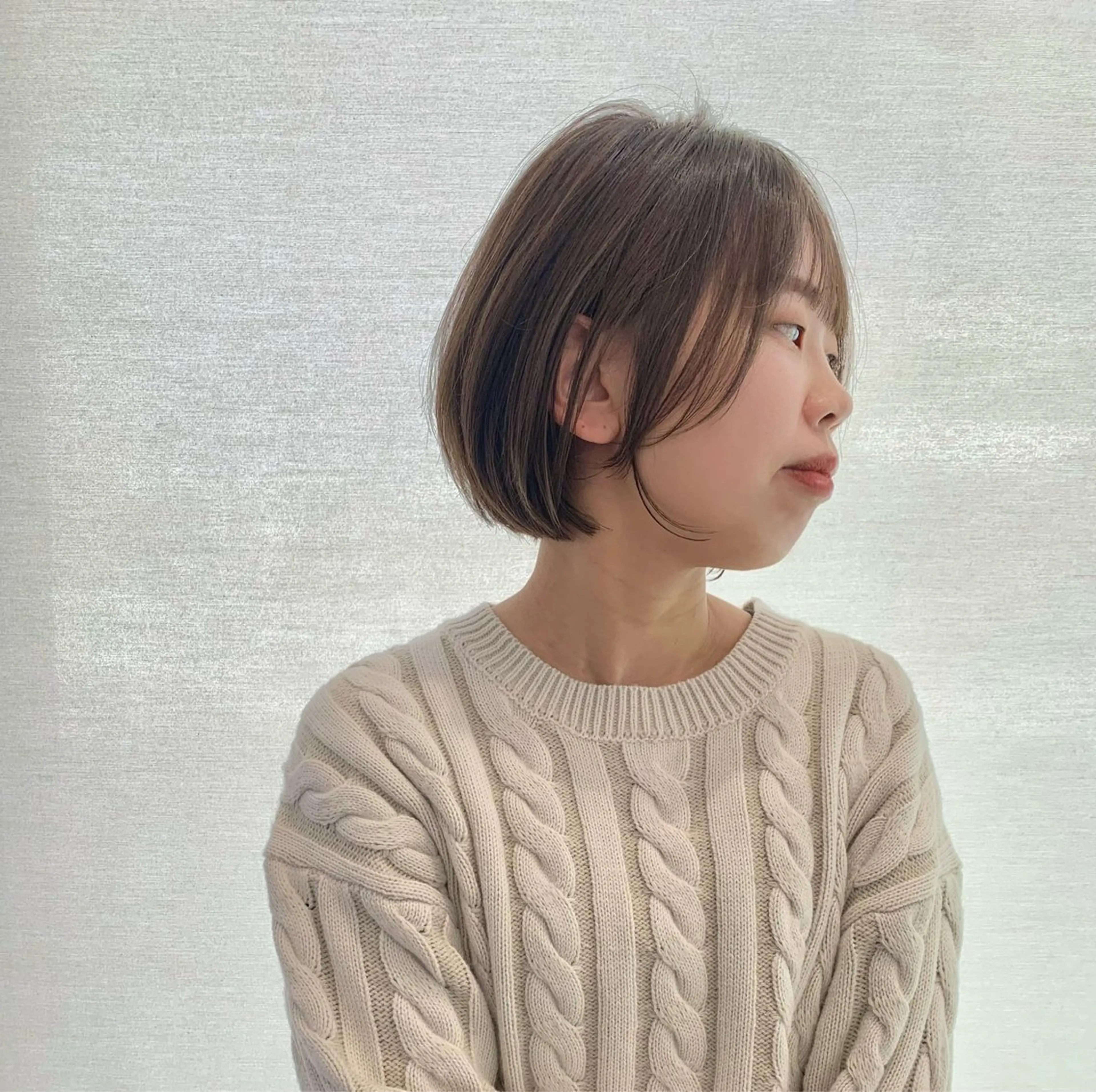 ショート ボブ カット トリートメント 【シクネ】ユウダイ お顔まわりカット💎のヘアスタイル