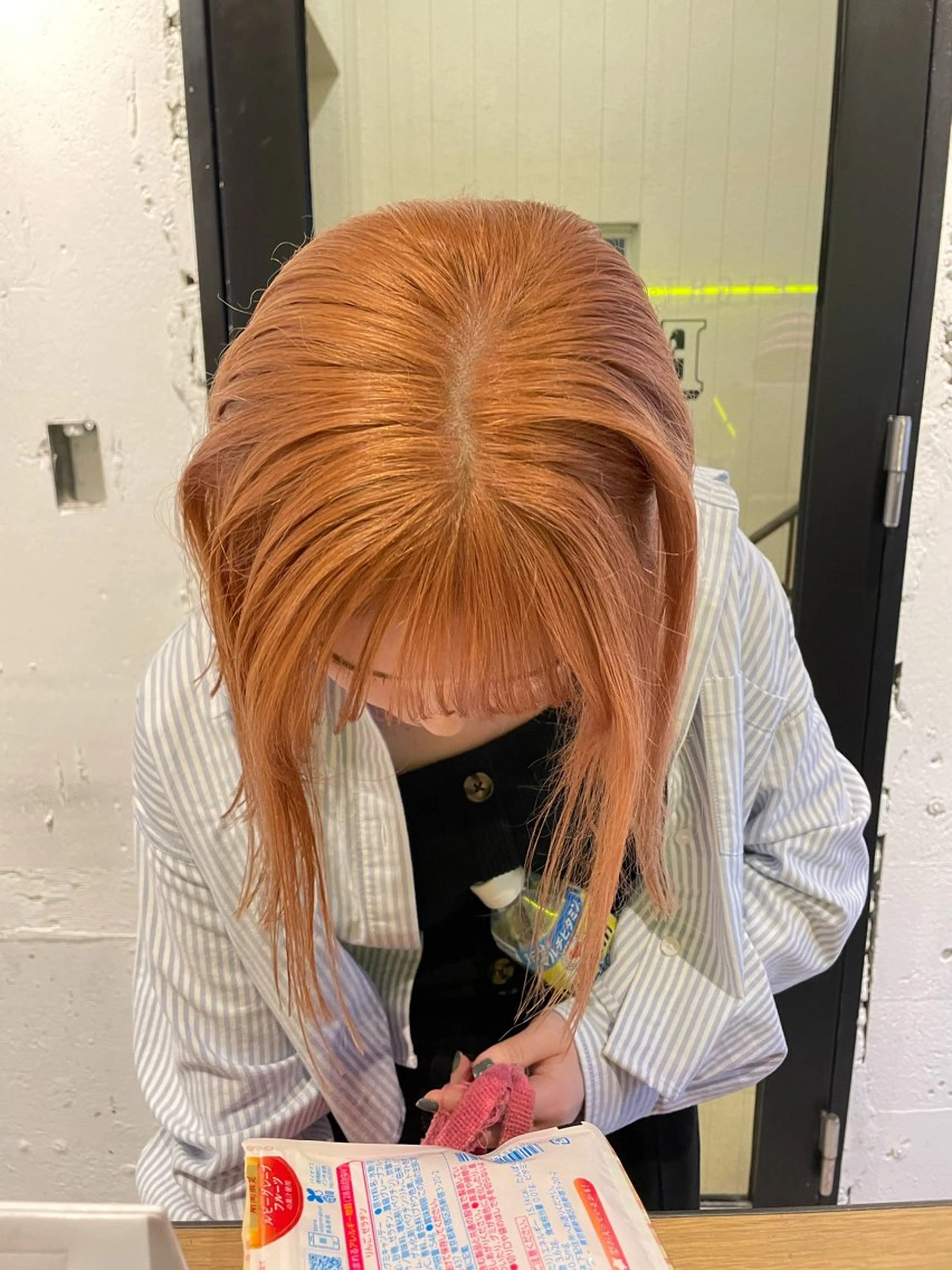 ミディアム カラー カット ヘアカラー トリートメント hisano / ハイトーン･透明感のヘアスタイル